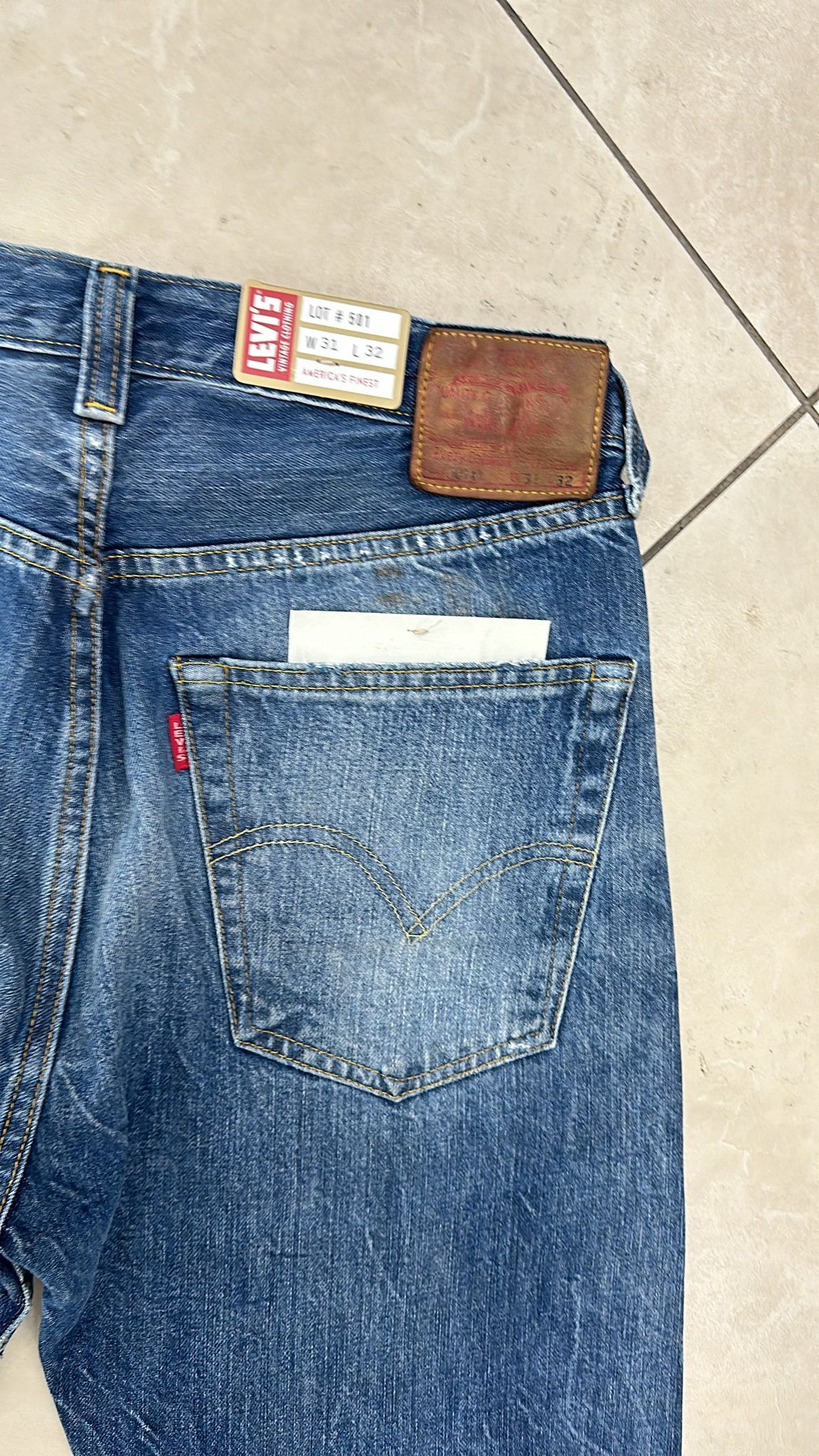 Levi's Vintage Clothing LVC Levi's Vintage Clothing 1947 501XX BigE Selvedge Jeans Size US 31 - 6 Thumbnail