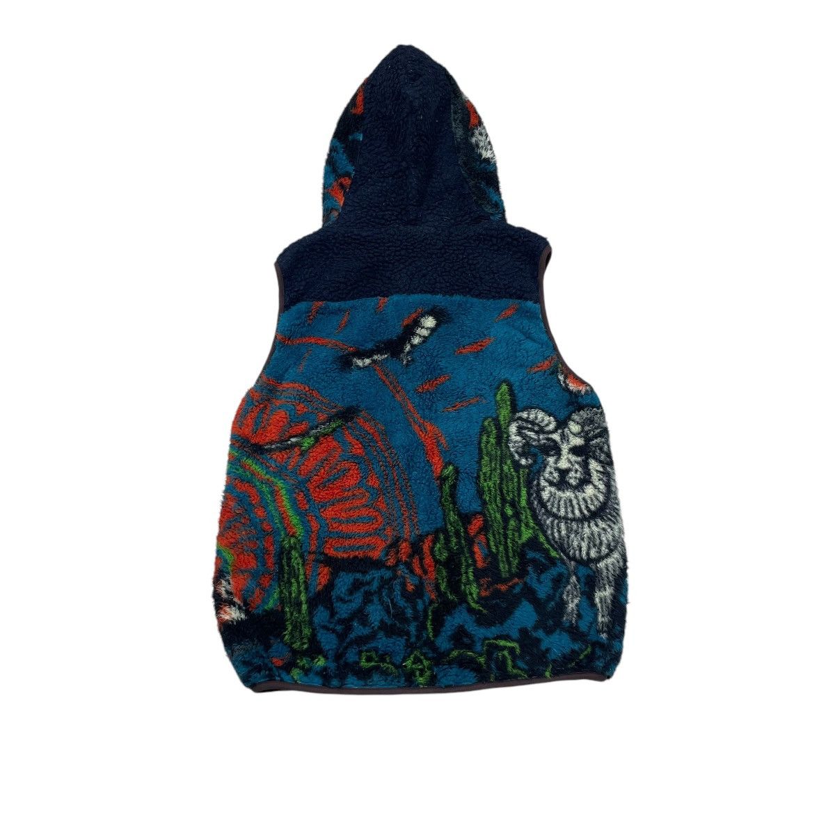 Native Japanese Brand Full Print Nature View Sherpa Sleeveless Size US M / EU 48-50 / 2 - 2 Thumbnail