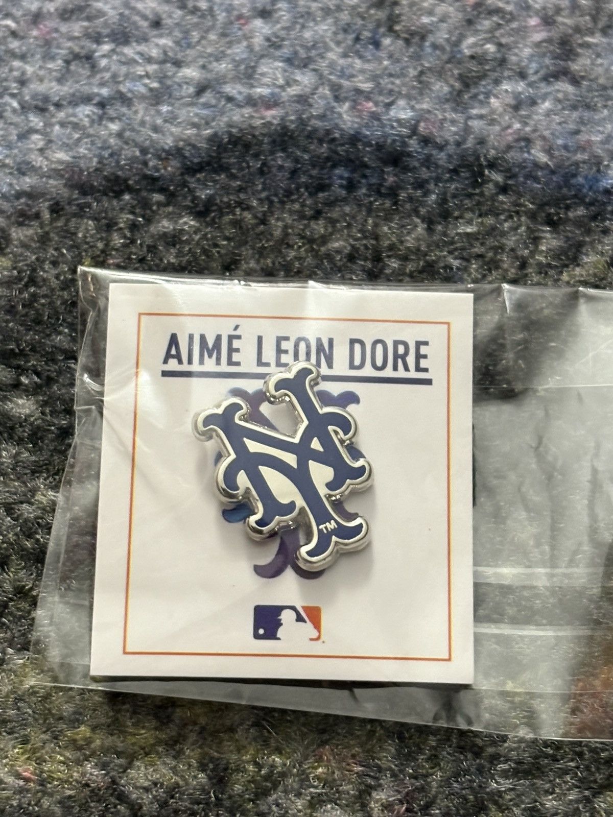 Aime Leon Dore Aime Leon Dore New York Mets Pin Size ONE SIZE - 2 Thumbnail