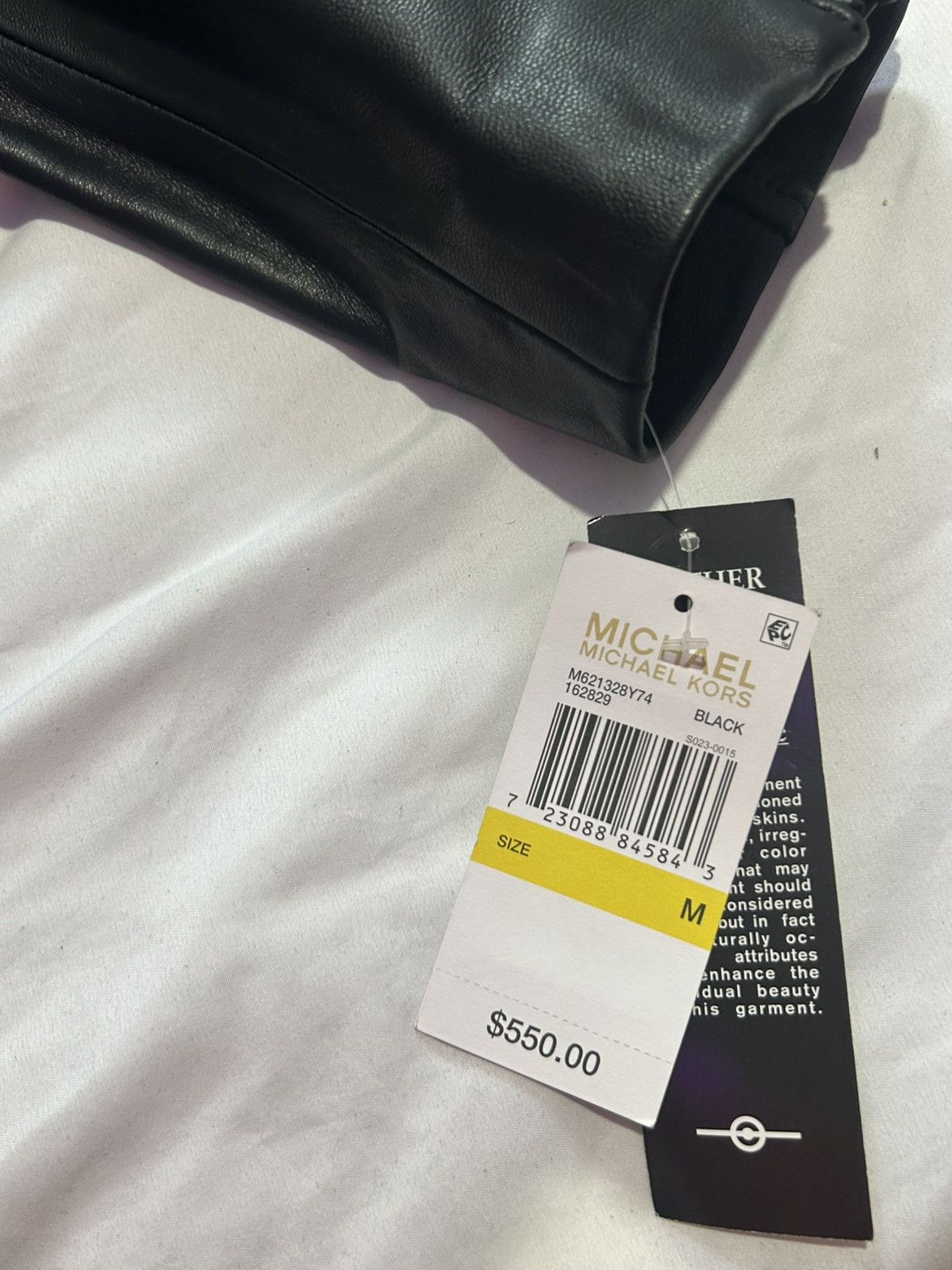 Michael Kors Michael Kors Leather Jacket Size M / US 6-8 / IT 42-44 - 5 Thumbnail
