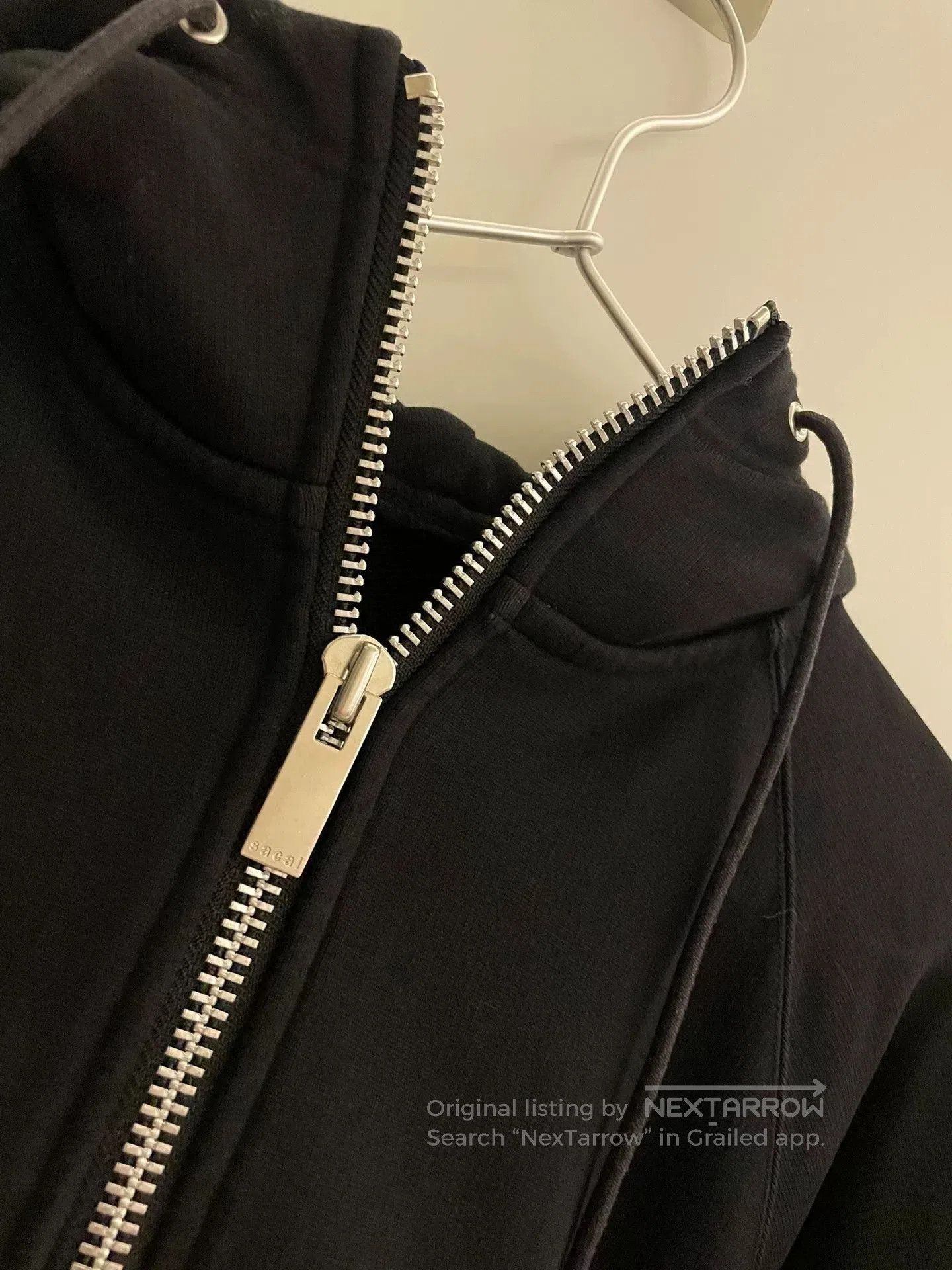Sacai Sacai Classic Deconstructed Hoodie Jacket. Size S / US 4 / IT 40 - 2 Thumbnail
