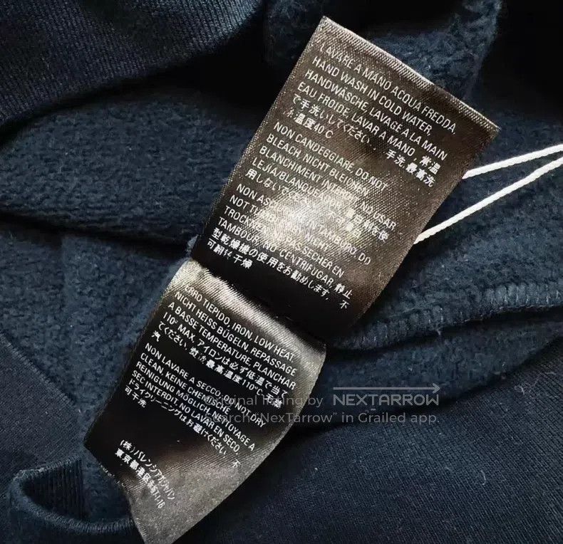 Balenciaga Balenciaga Embroidered logo hoodie Size US L / EU 52-54 / 3 - 4 Thumbnail