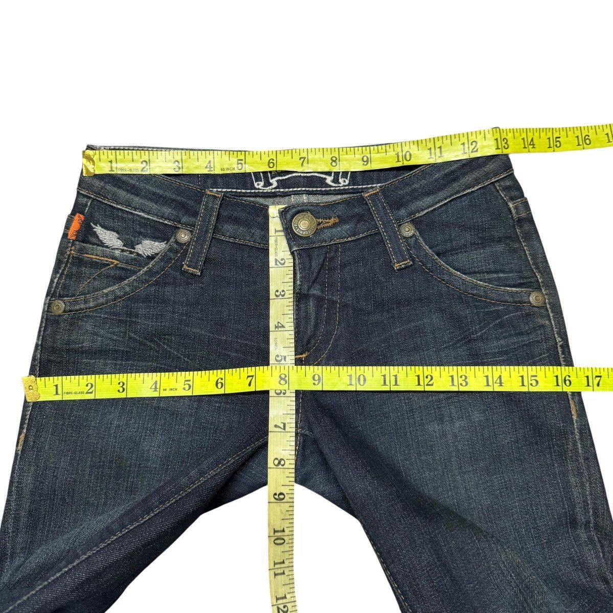 Robins Jeans Robin's Jeans Rock N Roll Denim Jeans Size 25" / US 0 / IT 36 - 19 Thumbnail