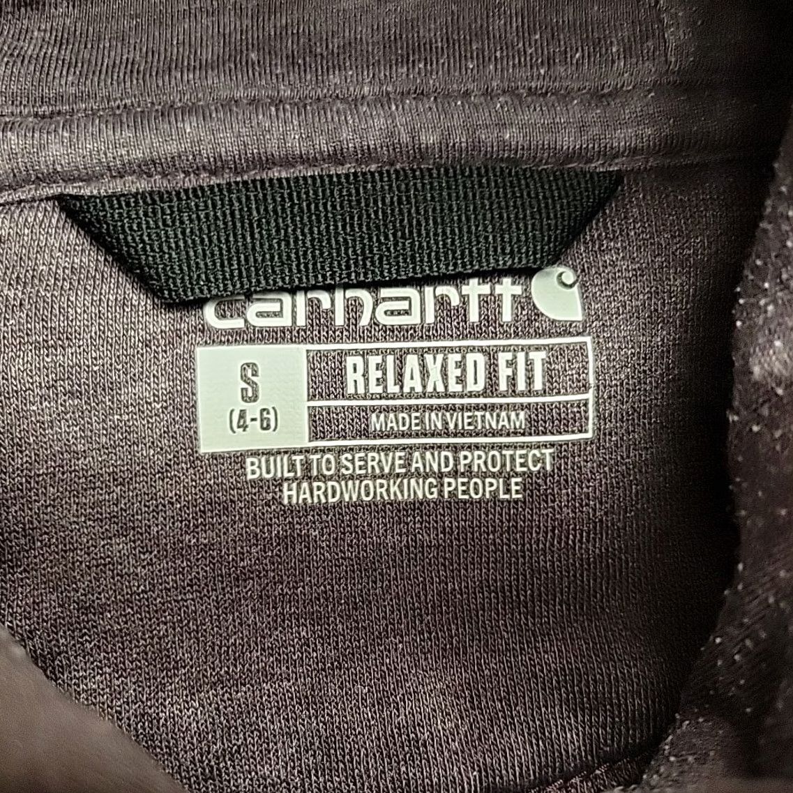 Carhartt VINTAGE Carhartt Hoodie Womens Small Purple Relaxed Fit Hooded Logo Sweatshirt TS0288 W Size M / US 6-8 / IT 42-44 - 4 Thumbnail