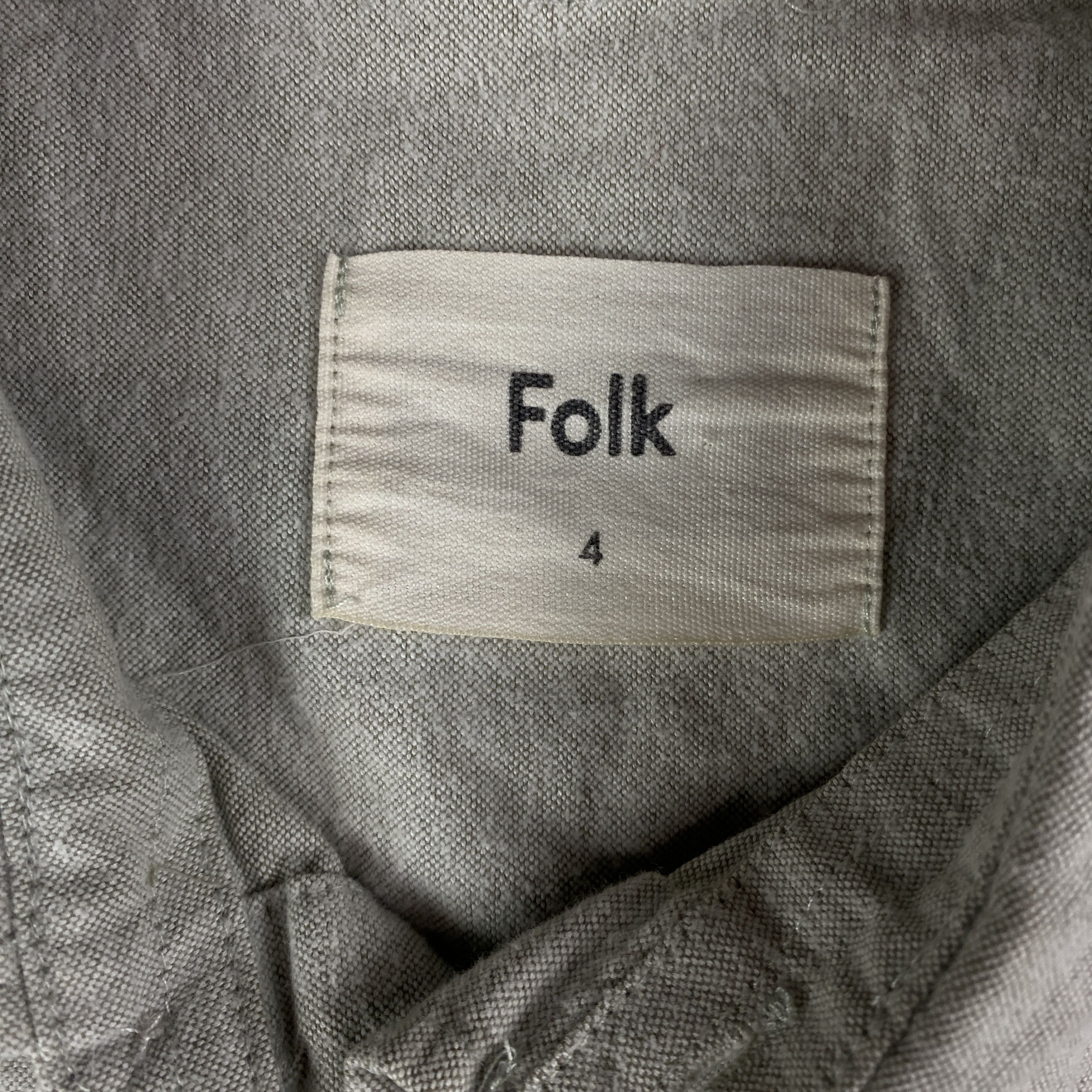 Folk Mens Long Sleeve Shirts Folk Size 4 Cotton Size US M / EU 48-50 / 2 - 6 Thumbnail