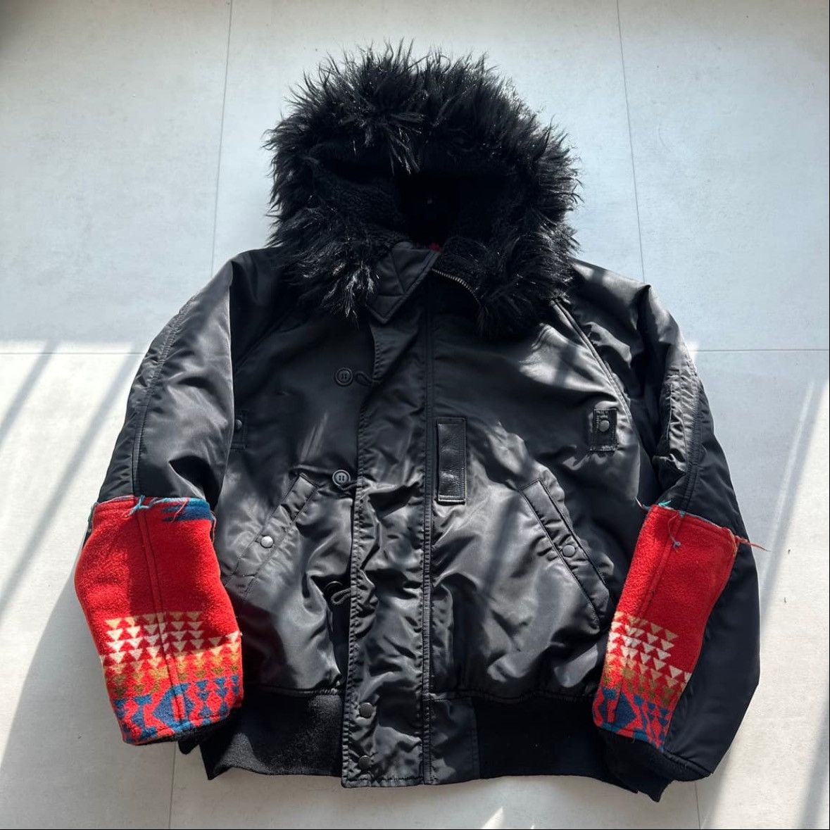 Junya Watanabe Junya Watanabe X CDG X Pendleton Jamiroquai n2b Bomber Size US M / EU 48-50 / 2 - 2 Thumbnail