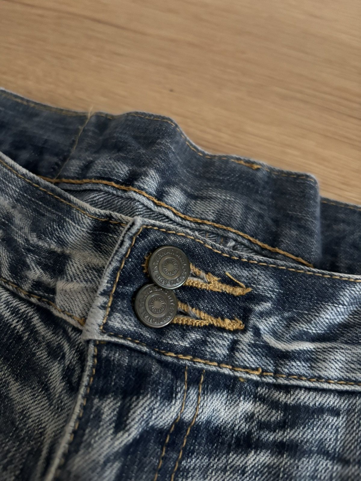 Tornado Mart Tornado Mart Wide Flare Denim Size US 32 / EU 48 - 2 Thumbnail
