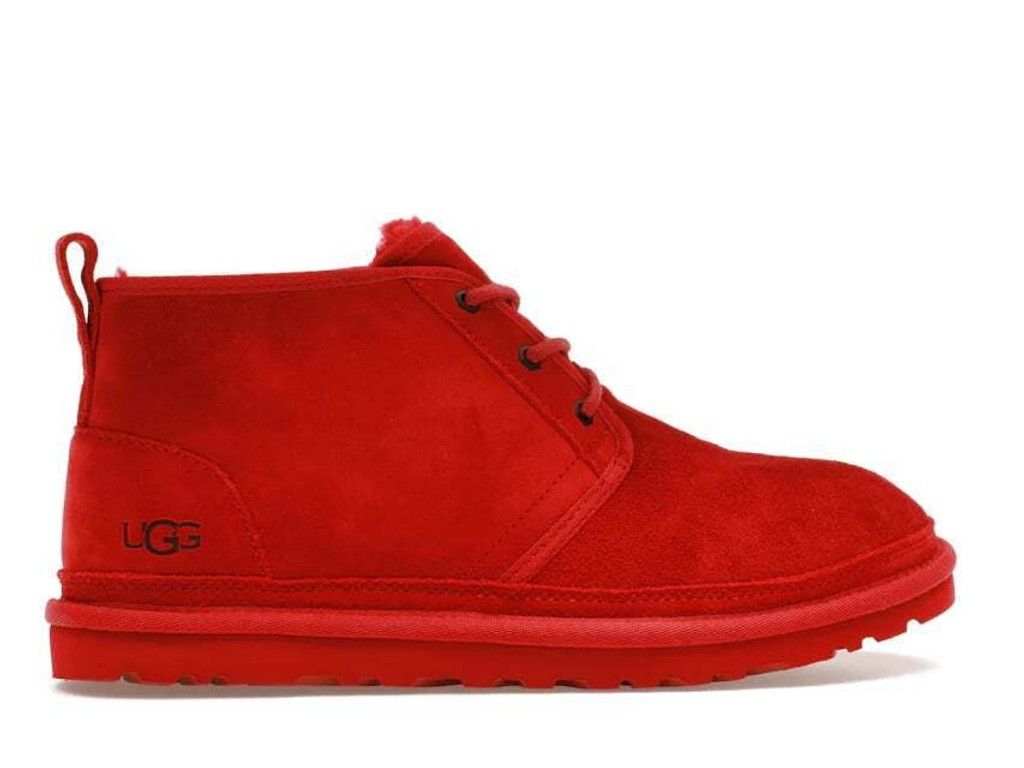 Ugg UGG's Neumel Red Suede Boots USM 6 USW 7 MSRP $130 Size US 6 / EU 39 - 1 Thumbnail