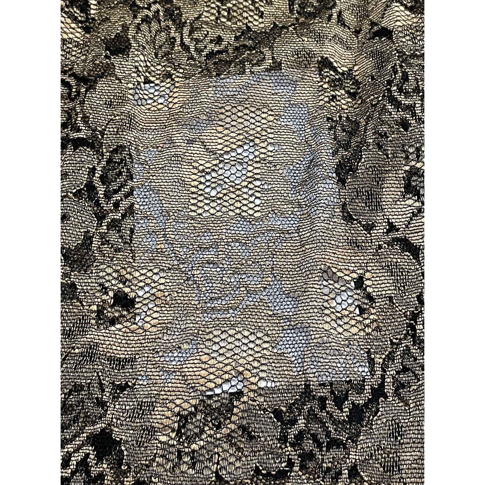 Other JMS Collection gold and black floral lace jacket blazer 2X Size XXL / US 16-18 / IT 52-54 - 11 Thumbnail