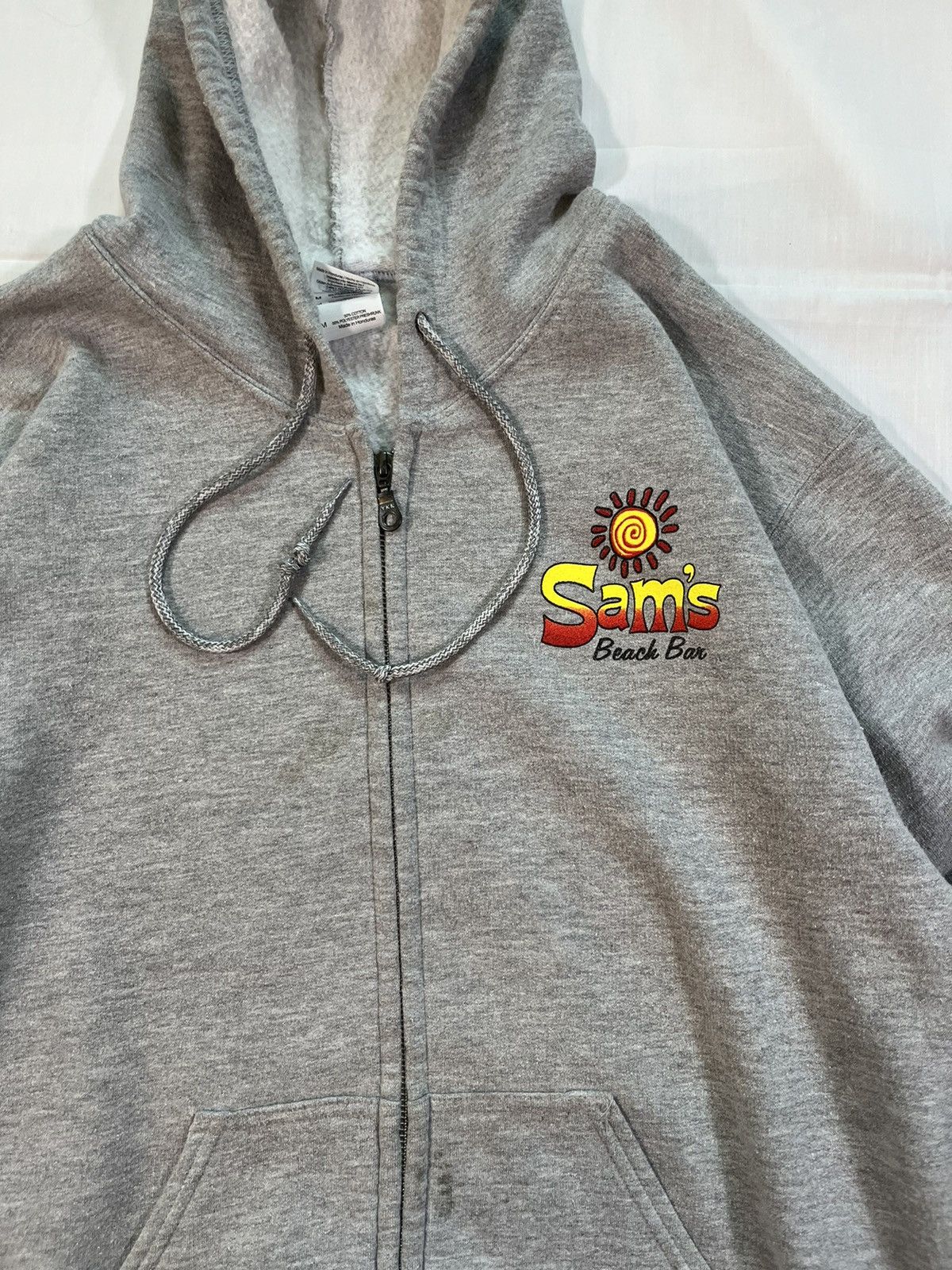 Gildan Beach Bar Zip-Up Hoodie Size US M / EU 48-50 / 2 - 4 Thumbnail