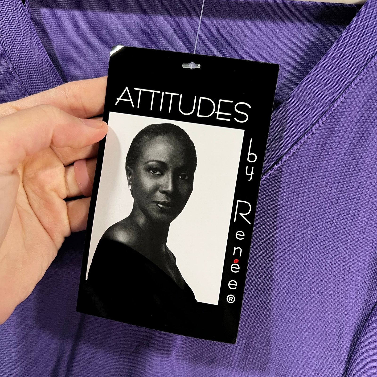 Other Attitudes by Renee Petite Como Jersey 3/4 Sleeve Size XXS / US 00 / IT 34 - 6 Thumbnail
