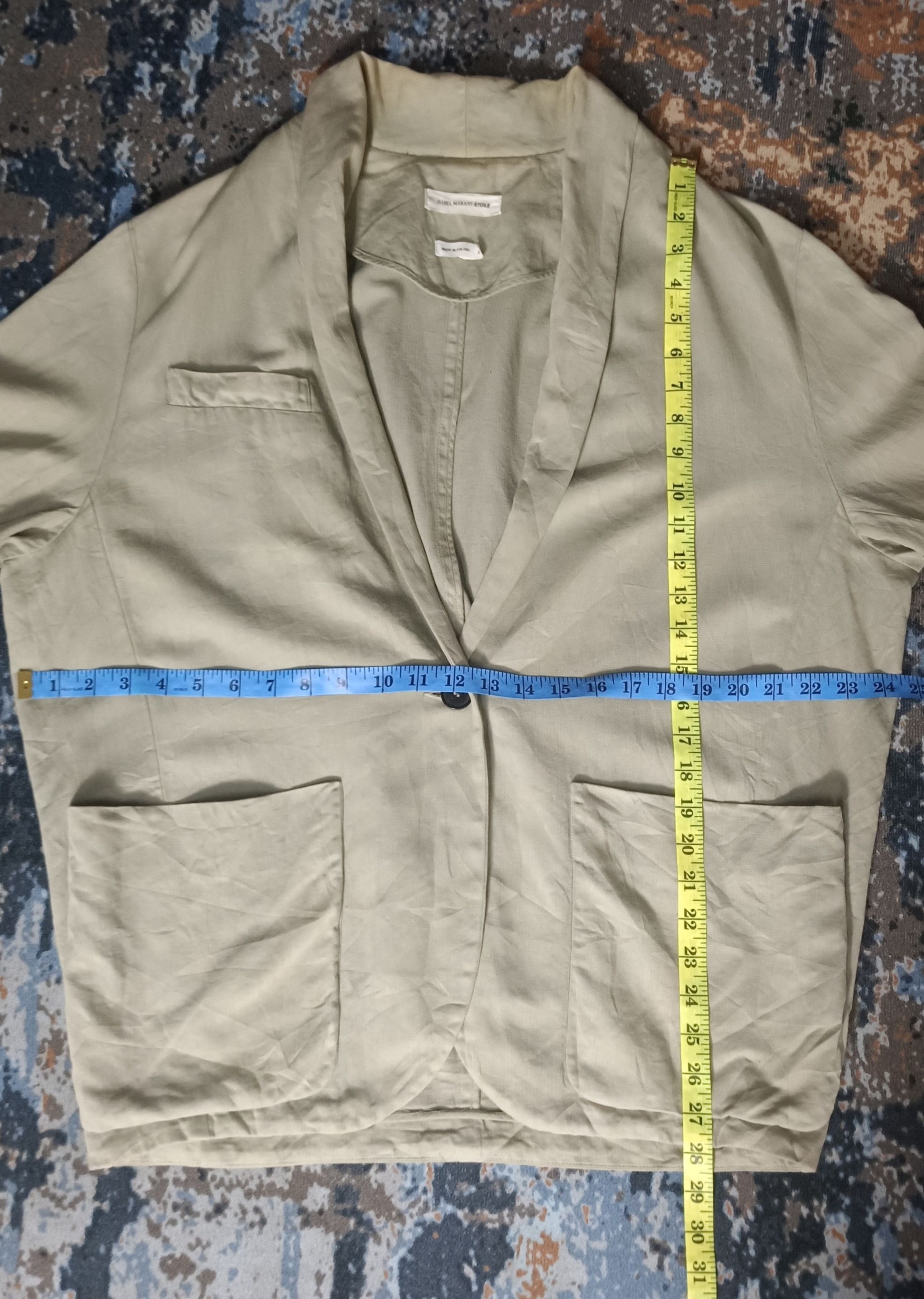 Isabel Marant Vintage Folk Oversized Blazer by Étoile Isabel Marant. Size L / US 10 / IT 46 - 14 Thumbnail