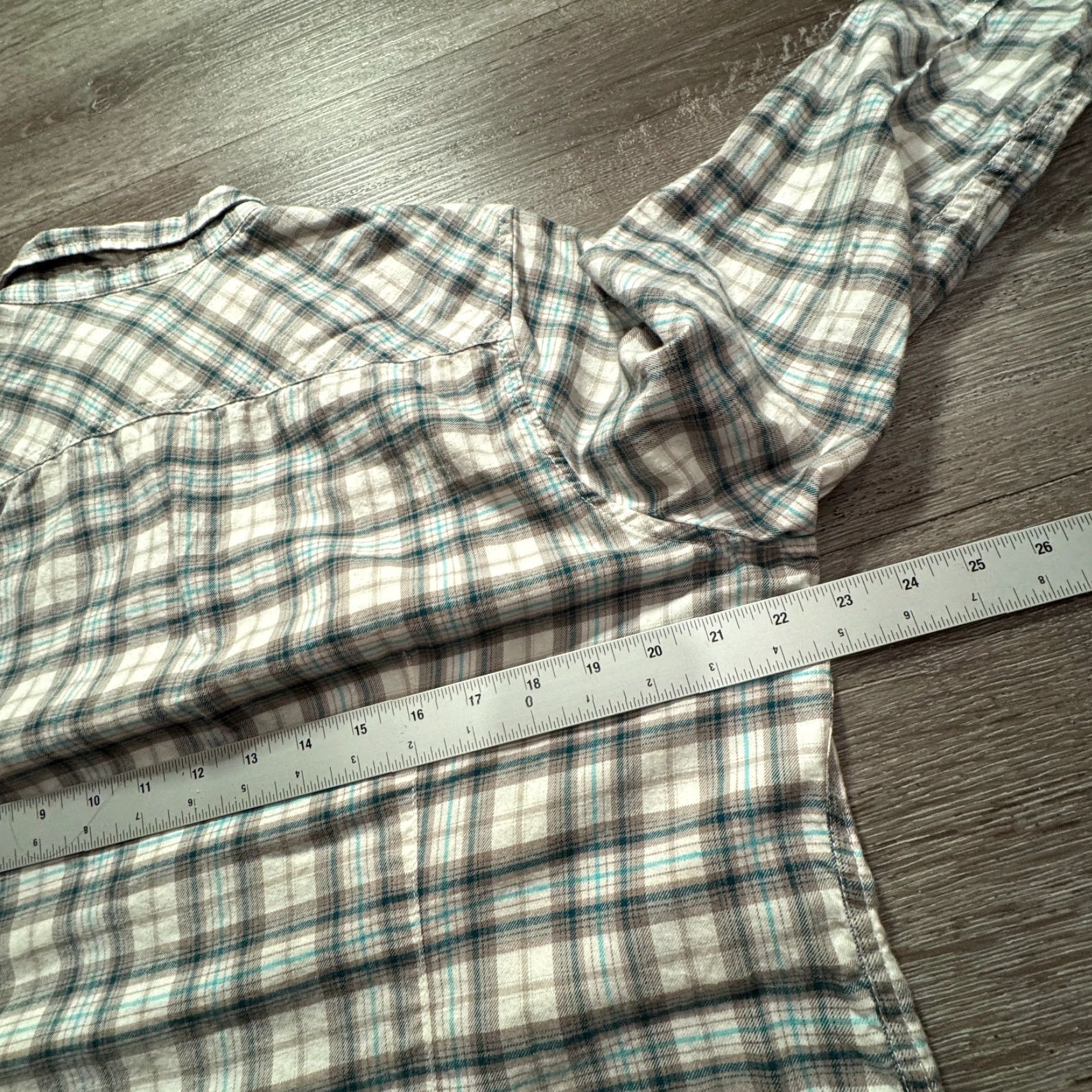 Eddie Bauer Eddie Bauer Shirt Womens XL Plaid Button Up Flannel Cotton Western Classic Fit Size XL / US 12-14 / IT 48-50 - 7 Thumbnail