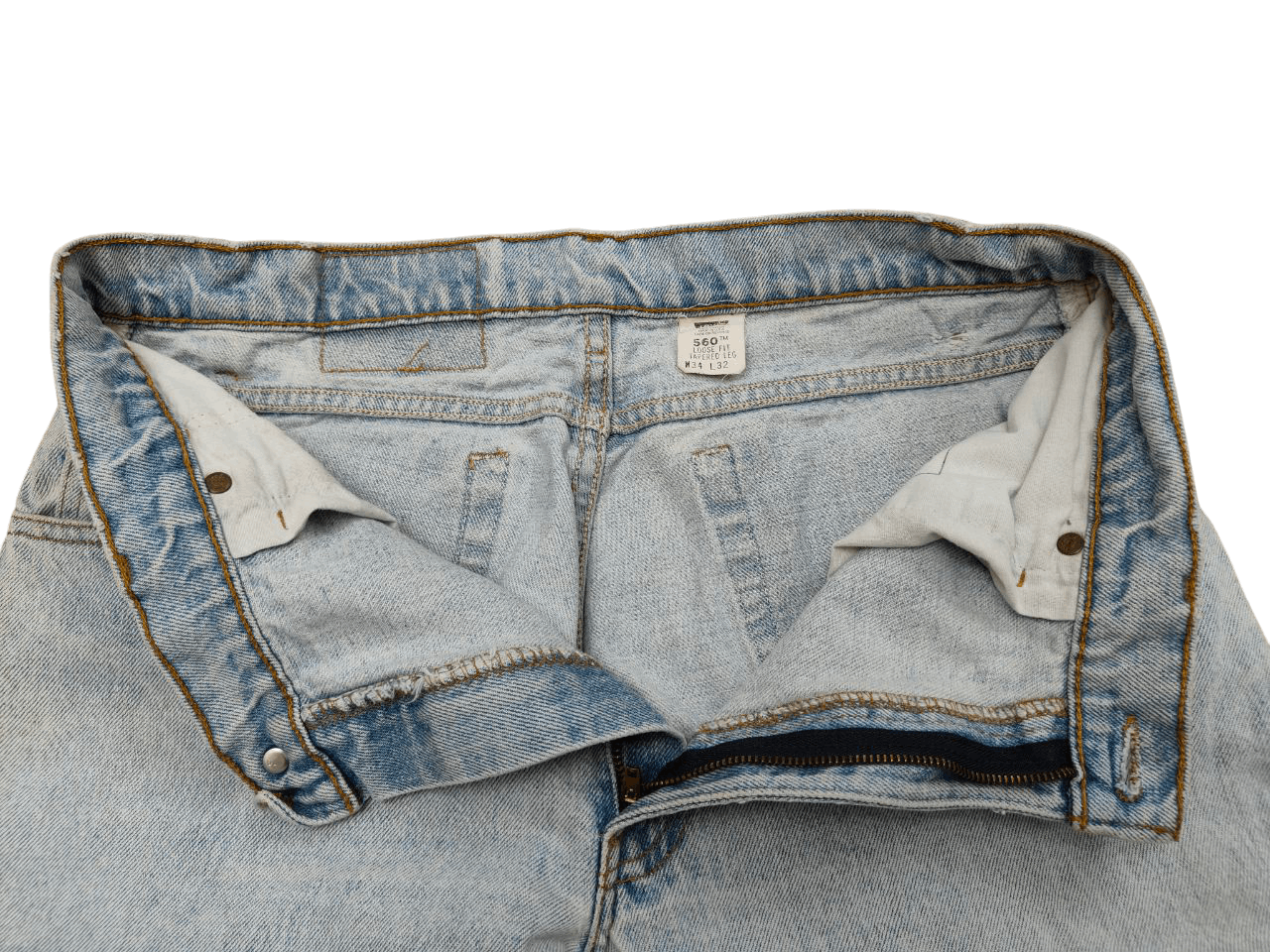 Levi's Vintage Clothing 90's Vintage Levi's 560, Made in USA Size US 34 / EU 50 - 4 Thumbnail