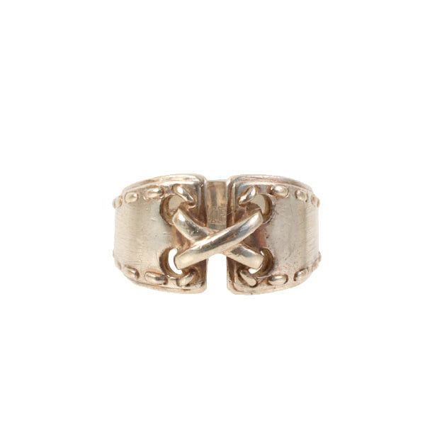 image of Hermes Mexico Ring Silver, Women's