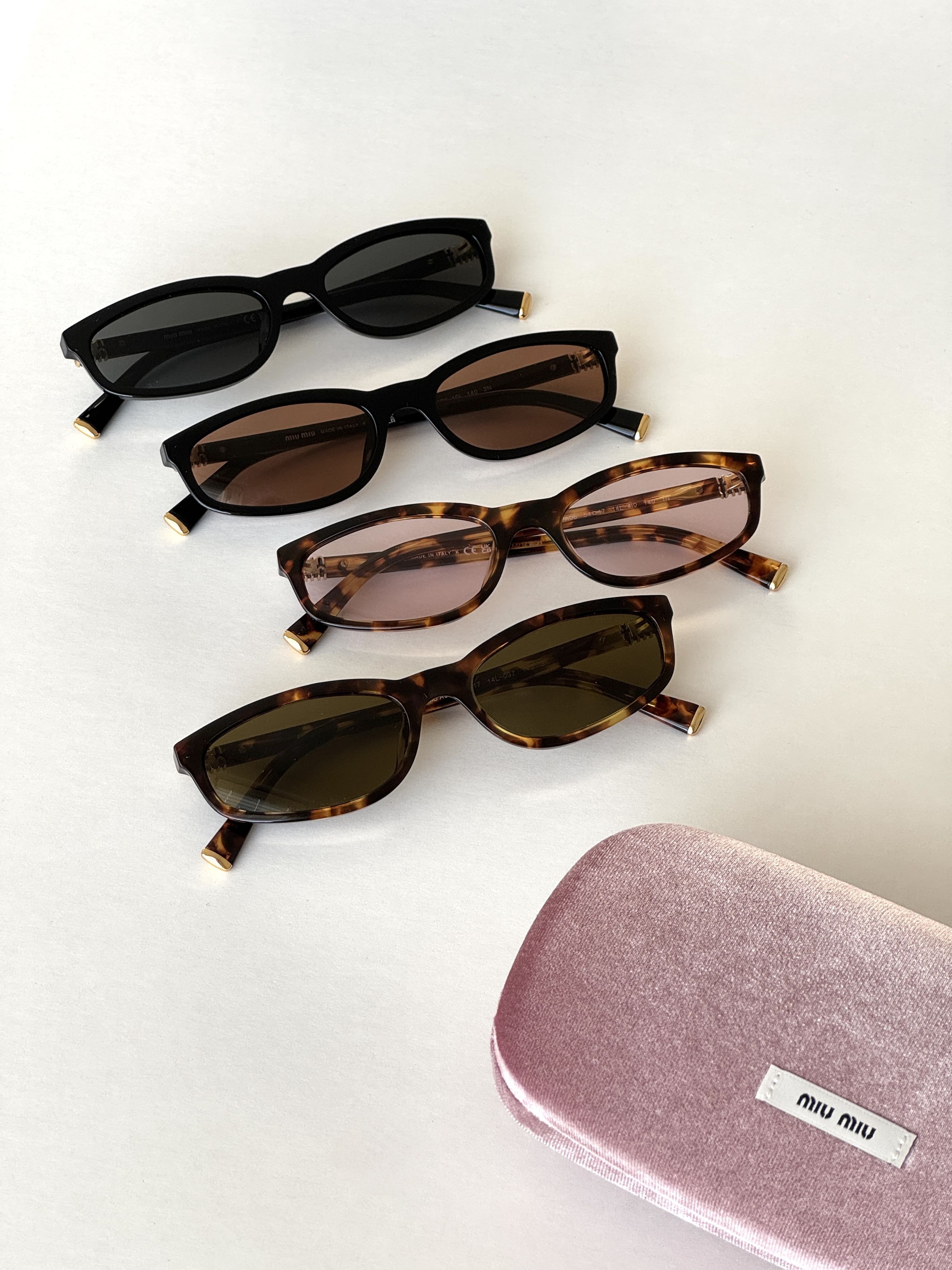 Miu Miu Miu Miu Women Sunglasses MUA06S 16K08Z NEW AUTHENTIC Size ONE SIZE - 13 Thumbnail