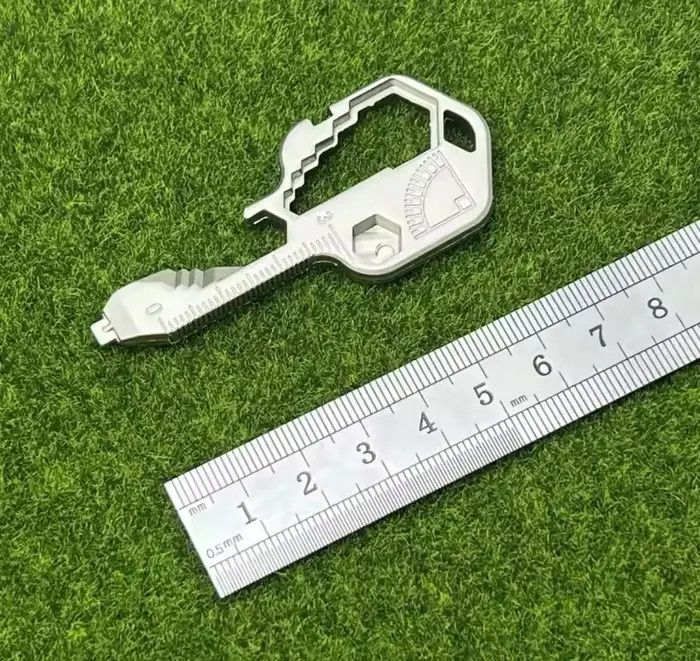 Jewelry Silver Chain Jeans Carabiner Waist Keychains Size ONE SIZE - 4 Thumbnail