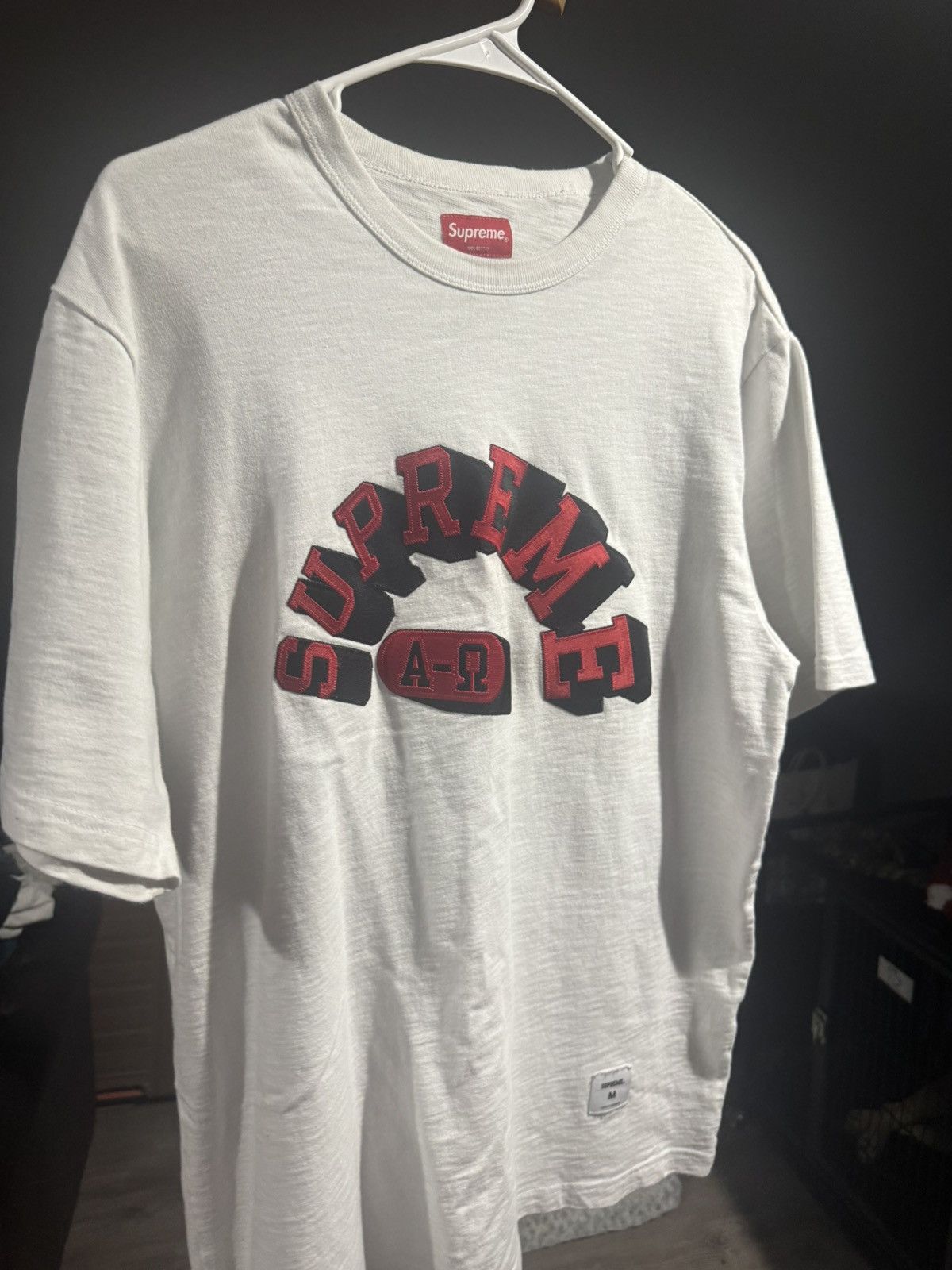 Supreme Supreme Alpha Omega Tee Size US M / EU 48-50 / 2 - 1 Thumbnail