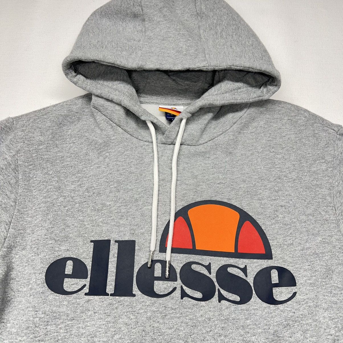 Ellesse Ellesse Hoodie Sweatshirt Grey Logo Sweater Pullover Y2K Size US M / EU 48-50 / 2 - 3 Thumbnail