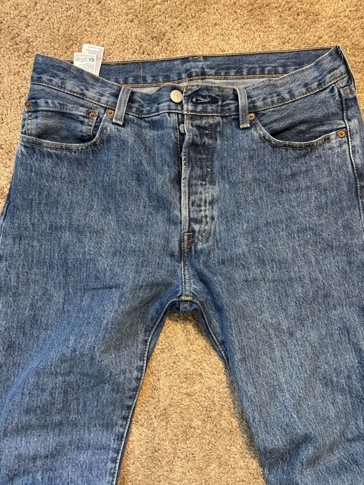 Levi's × Levi's Vintage Clothing Vintage Levi’s 501 blue jeans Size US 32 / EU 48 - 2 Thumbnail