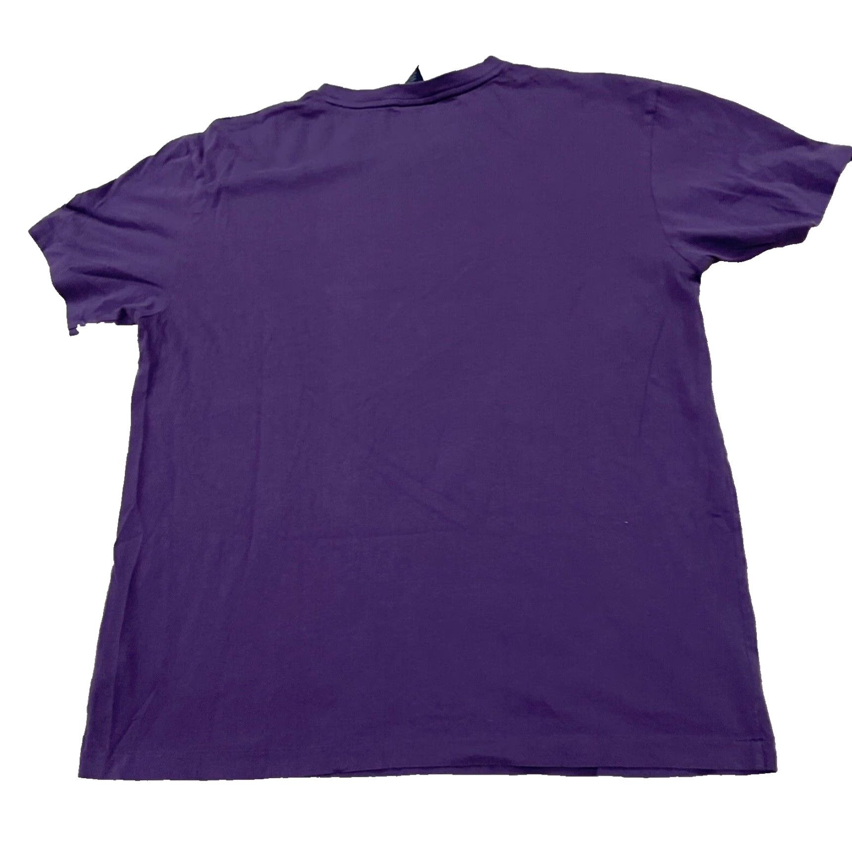 Polo Ralph Lauren VINTAGE POLO RALPH LAUREN Shirt Men L Purple V Tee 90s Single Stitch Polo Ralph Lauren Logo Embroidered Old Money Purple V-Neck T-Shirt Mens L Size US L / EU 52-54 / 3 - 2 Thumbnail