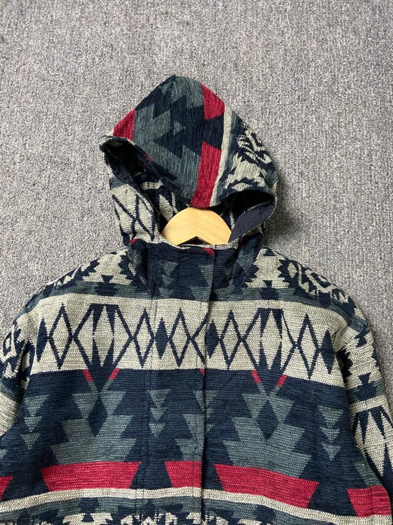 Japanese Brand VEVELKA Aztec Navajo Patterned Jacket (201) Size US S / EU 44-46 / 1 - 11 Thumbnail