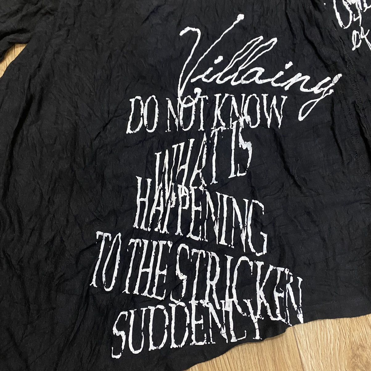 Japanese Brand 2000s Ghost Of Harlem Poem Punks Style Cloak Size US L / EU 52-54 / 3 - 14 Thumbnail