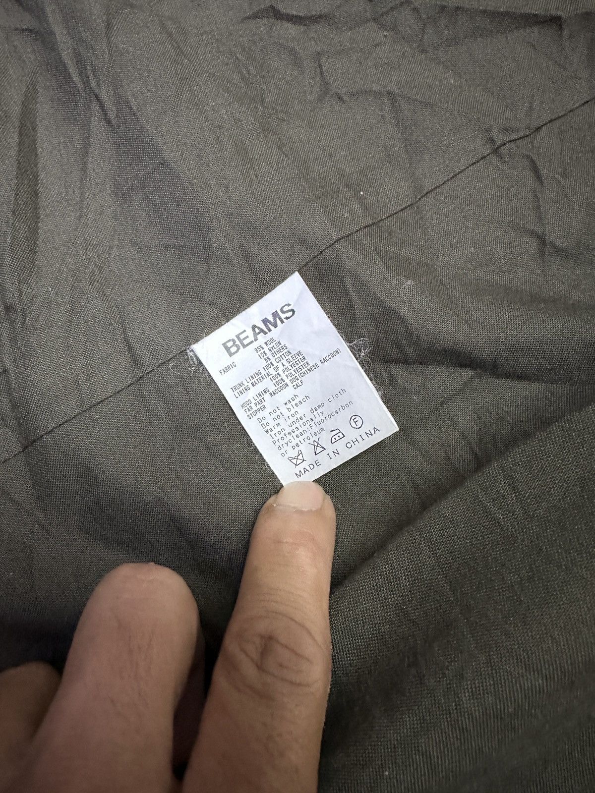 Beams Plus Beams Fishtail OG Wool Parka Size US M / EU 48-50 / 2 - 7 Thumbnail