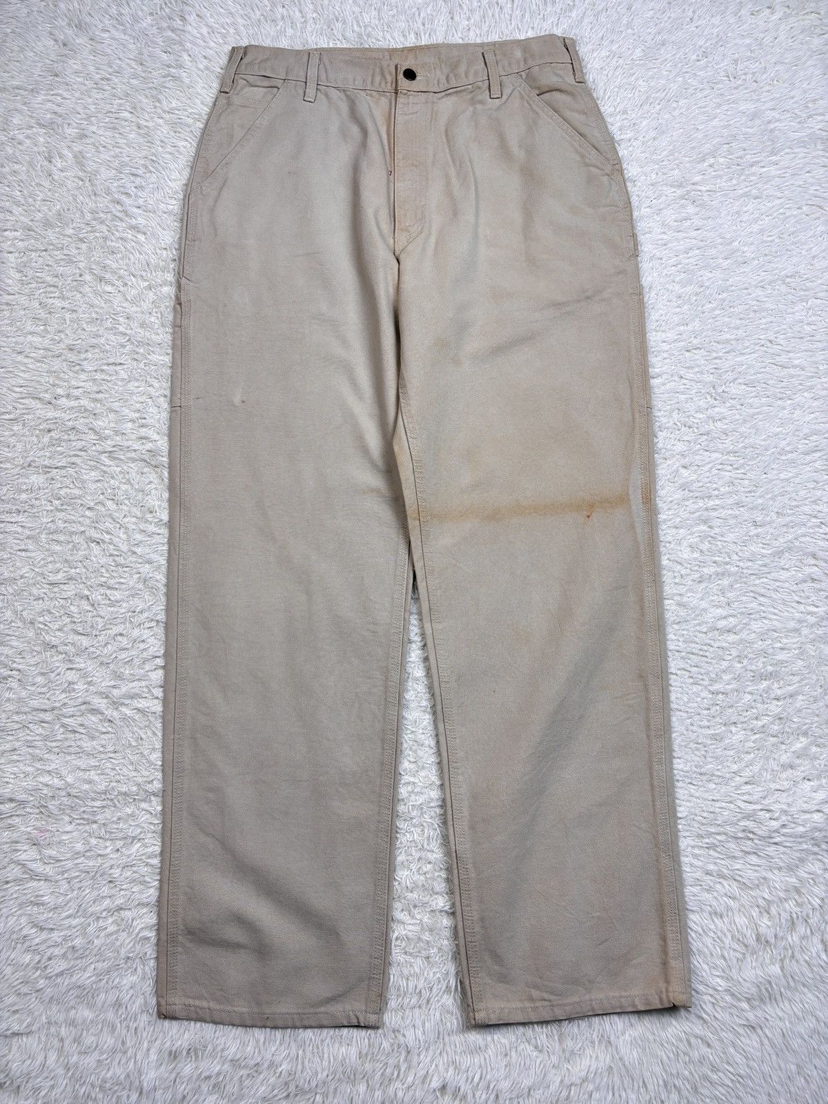 Carhartt × Carhartt Wip × Vintage Vintage Carharrt B11 White Size US 36 / EU 52 - 5 Thumbnail