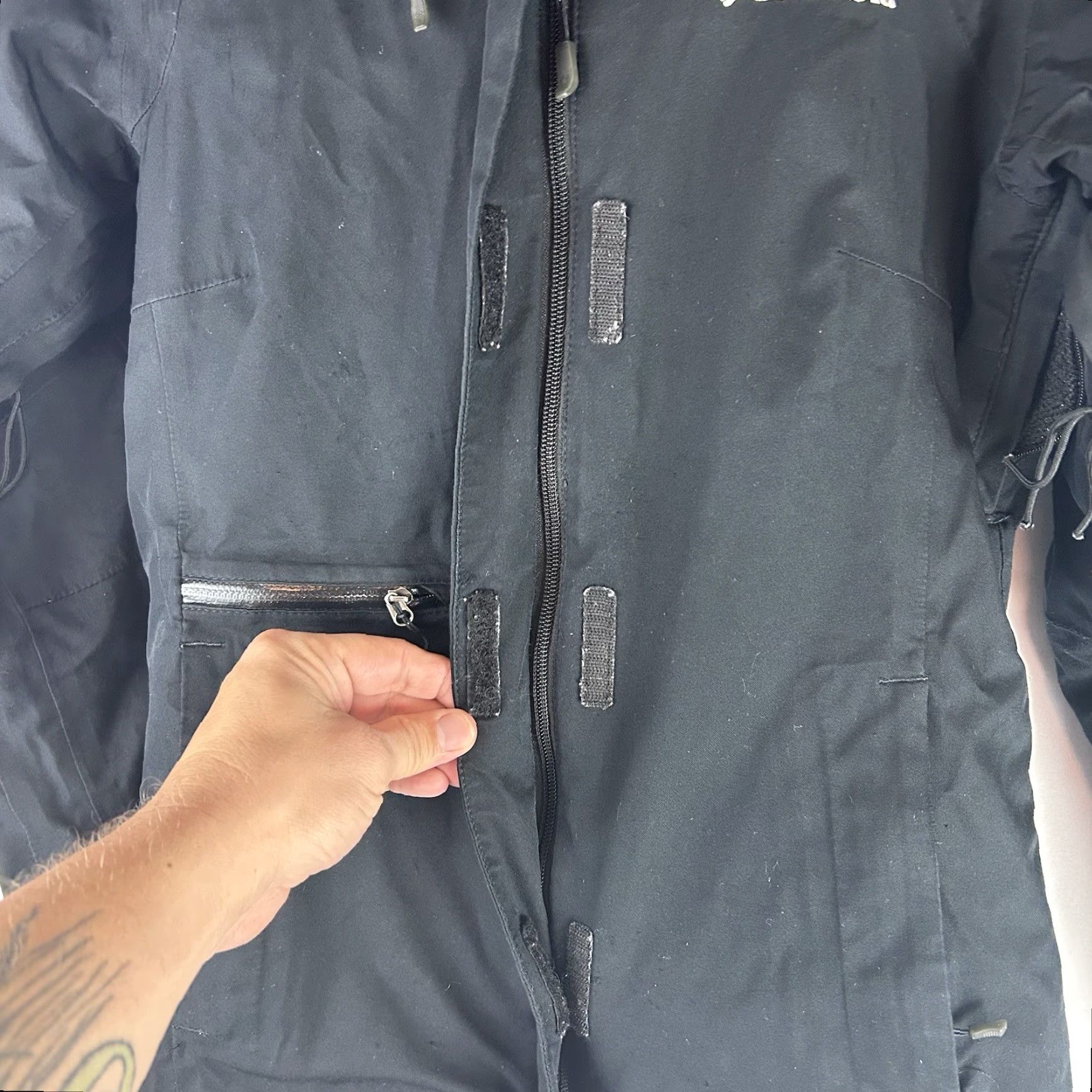 Vintage Columbia Jacket Womens XS Omni Heat Black - No Hood - Regular Fit - Mid-Length - Softshell - Heated - Outdoor - Fall Winter - Machine Washable Size XS / US 0-2 / IT 36-38 - 6 Thumbnail