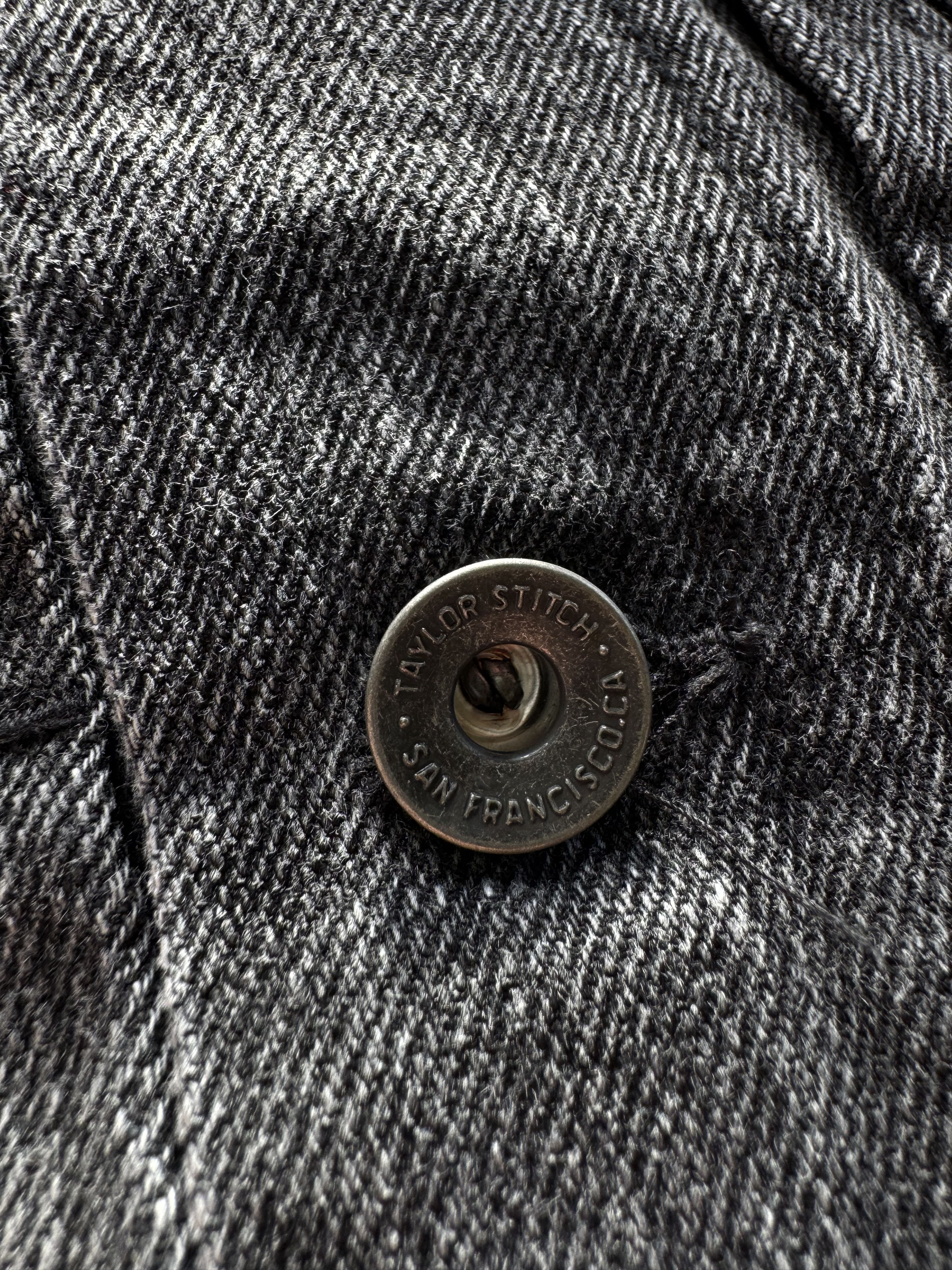 Taylor Stitch Taylor Stitch Dispatch Jacket in Black 3-Month Wash Selvage Size US S / EU 44-46 / 1 - 7 Thumbnail