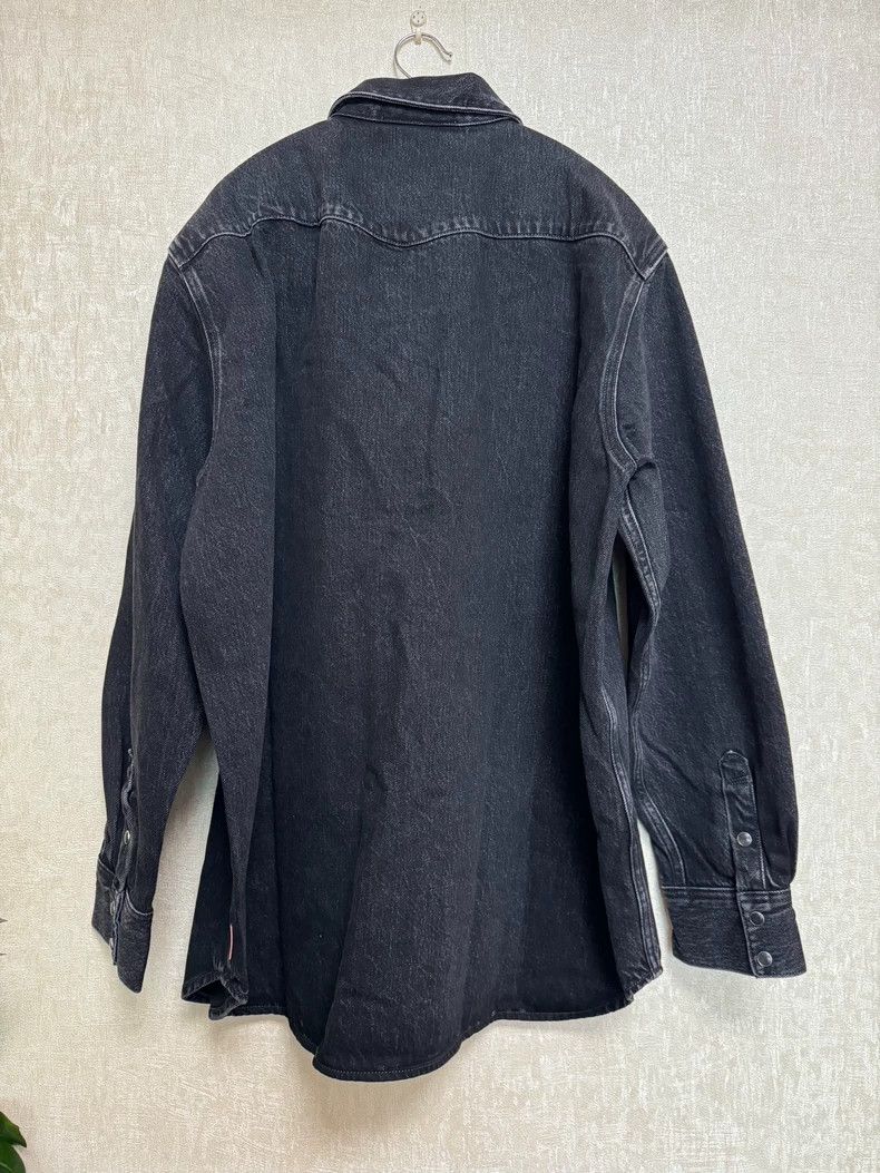 Acne Studios acne studios Black denim shirt jacket 2506-Nextarrow Size US M / EU 48-50 / 2 - 3 Thumbnail