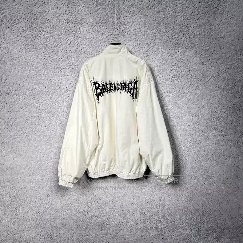 Balenciaga Balenciaga Zip-up Stand Collar Sport Solid Color Jacket Wo Size M / US 6-8 / IT 42-44 - 2 Thumbnail