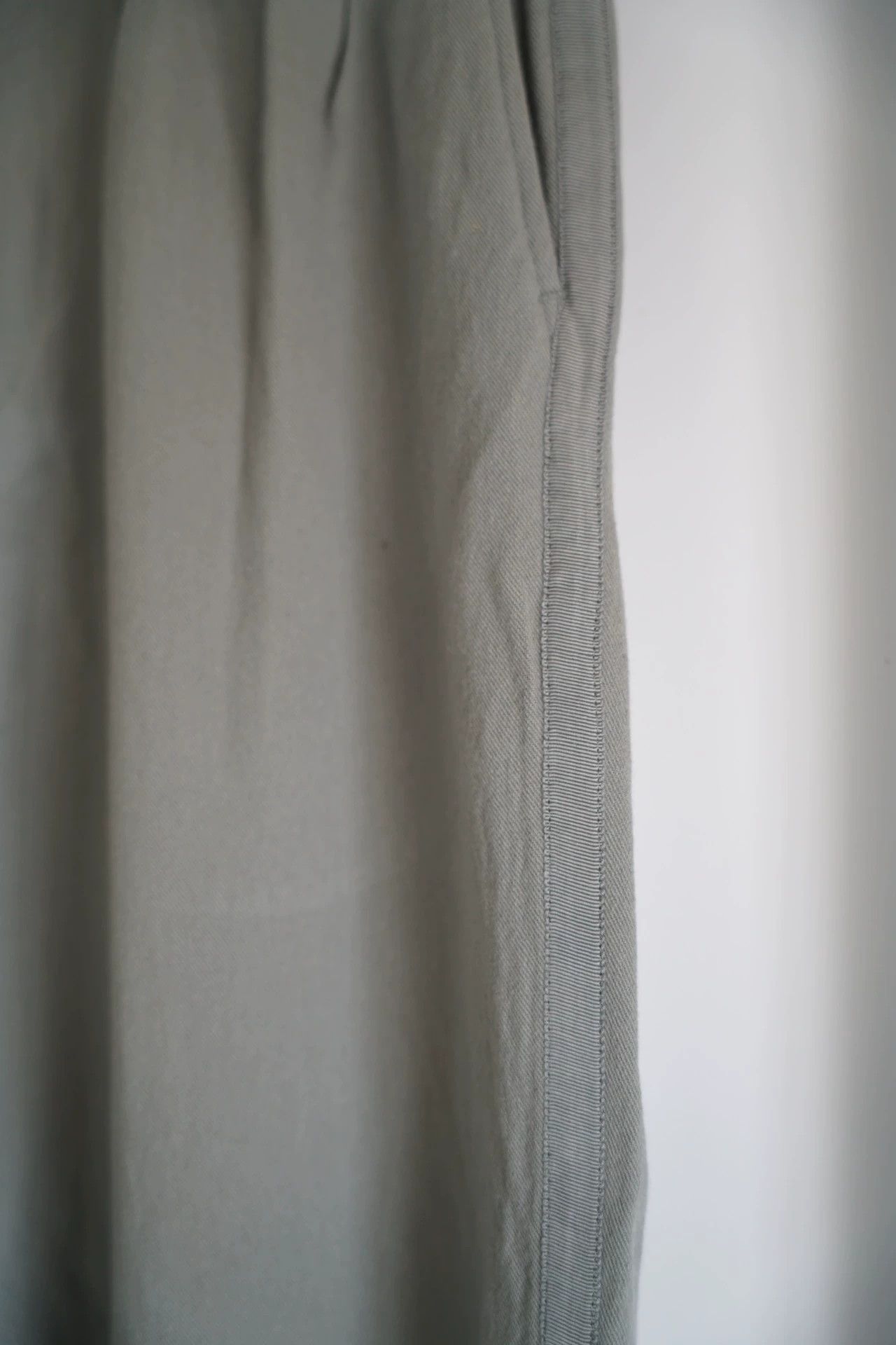 Yohji Yamamoto Yohji Yamamoto 91AW Blue-Gray Wool Side-Stripe Pants Size US 29 - 4 Thumbnail