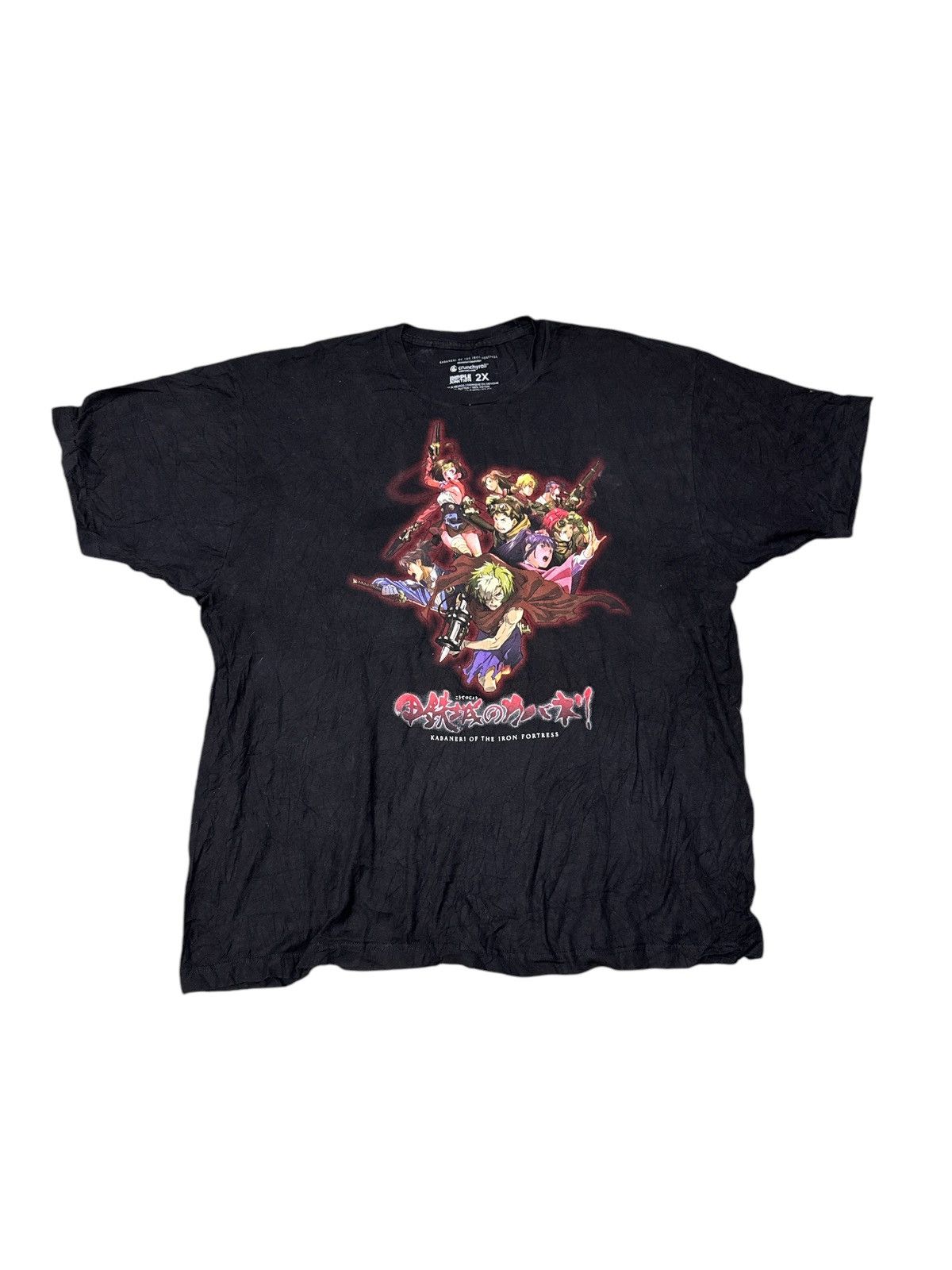 VINTAGE KABANERI OF THE IRON FORTRESS CYBERPUNK JAPAN SHIRT
