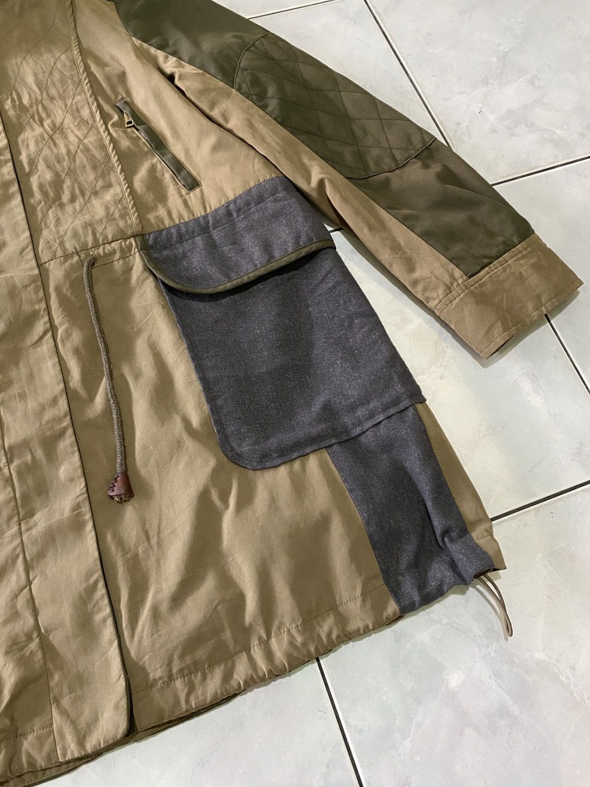 Japanese Brand Fur Us N Them Utility Hooded Colorblock Outdoor Military Size US XL / EU 56 / 4 - 7 Thumbnail
