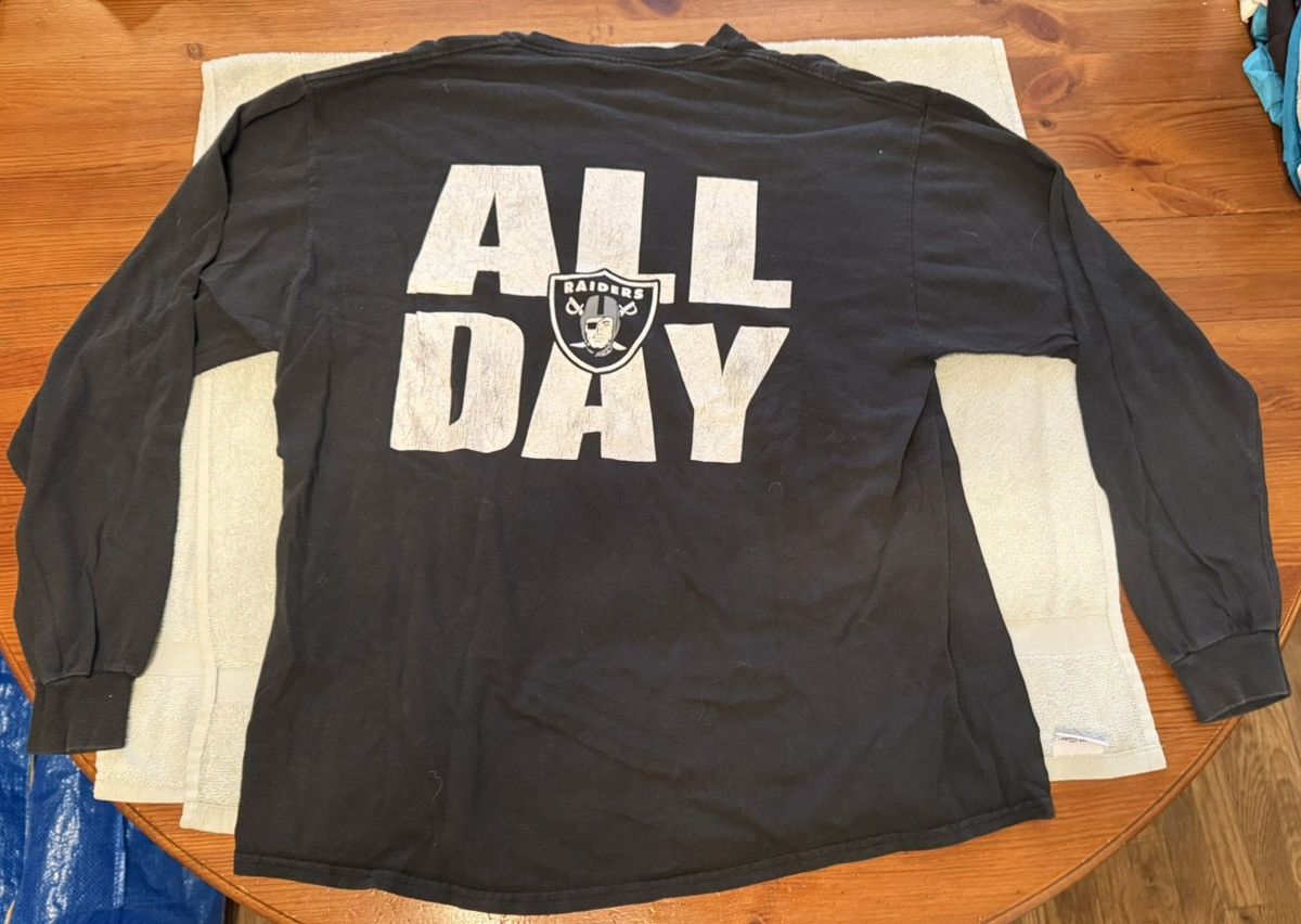 Delta × NFL × Vintage Raiders “All In” Shirt Size US XL / EU 56 / 4 - 3 Thumbnail