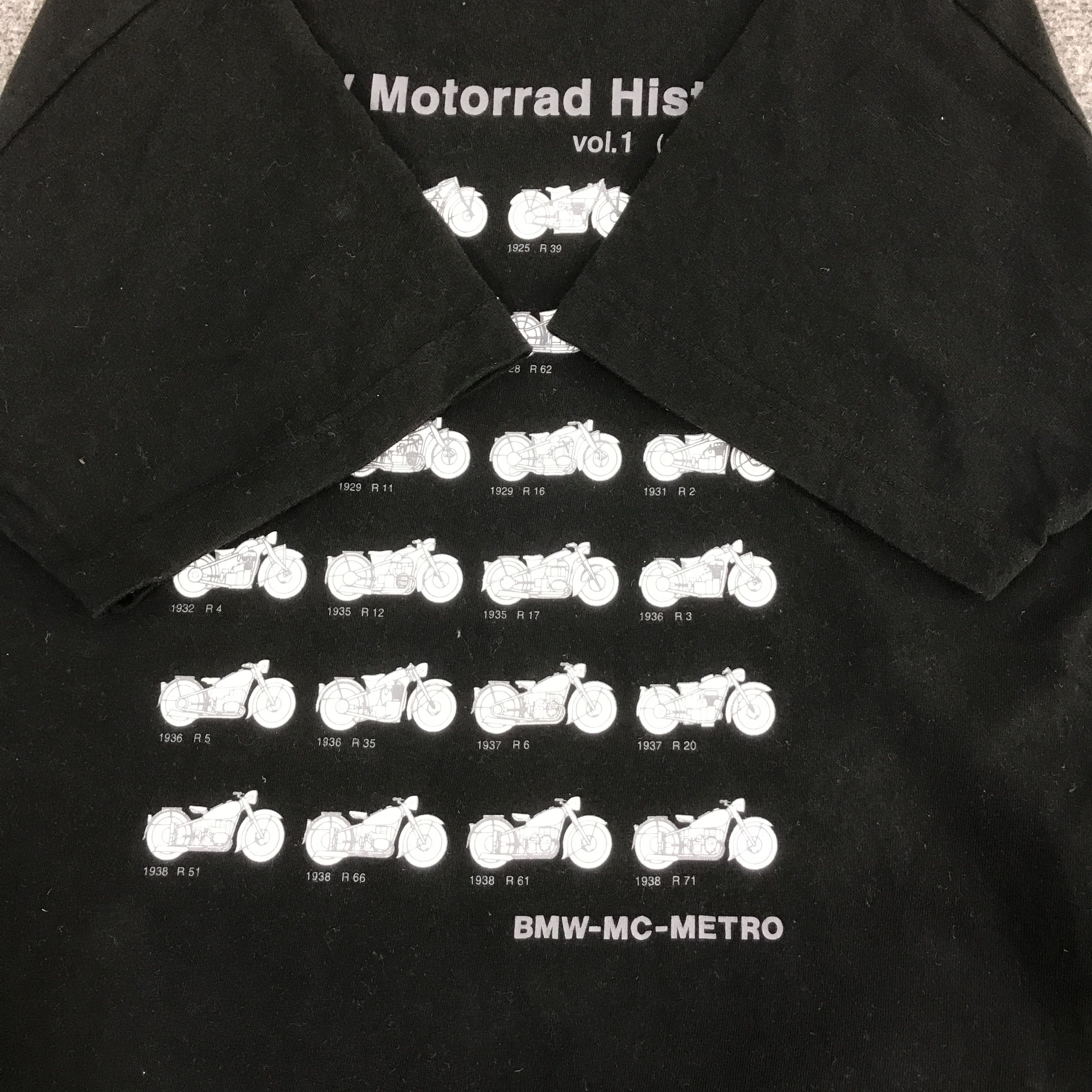 BMW BMW MOTORRAD HISTORY DESIGN MOTOR T-SHIRT K117B7 Size US M / EU 48-50 / 2 - 6 Thumbnail