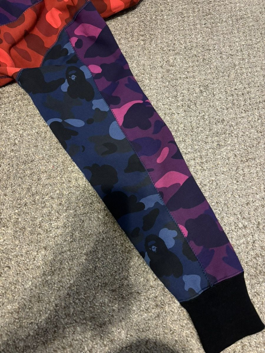 Bape Color Camo Crazy Full Zip Hoodie Size US M / EU 48-50 / 2 - 6 Thumbnail