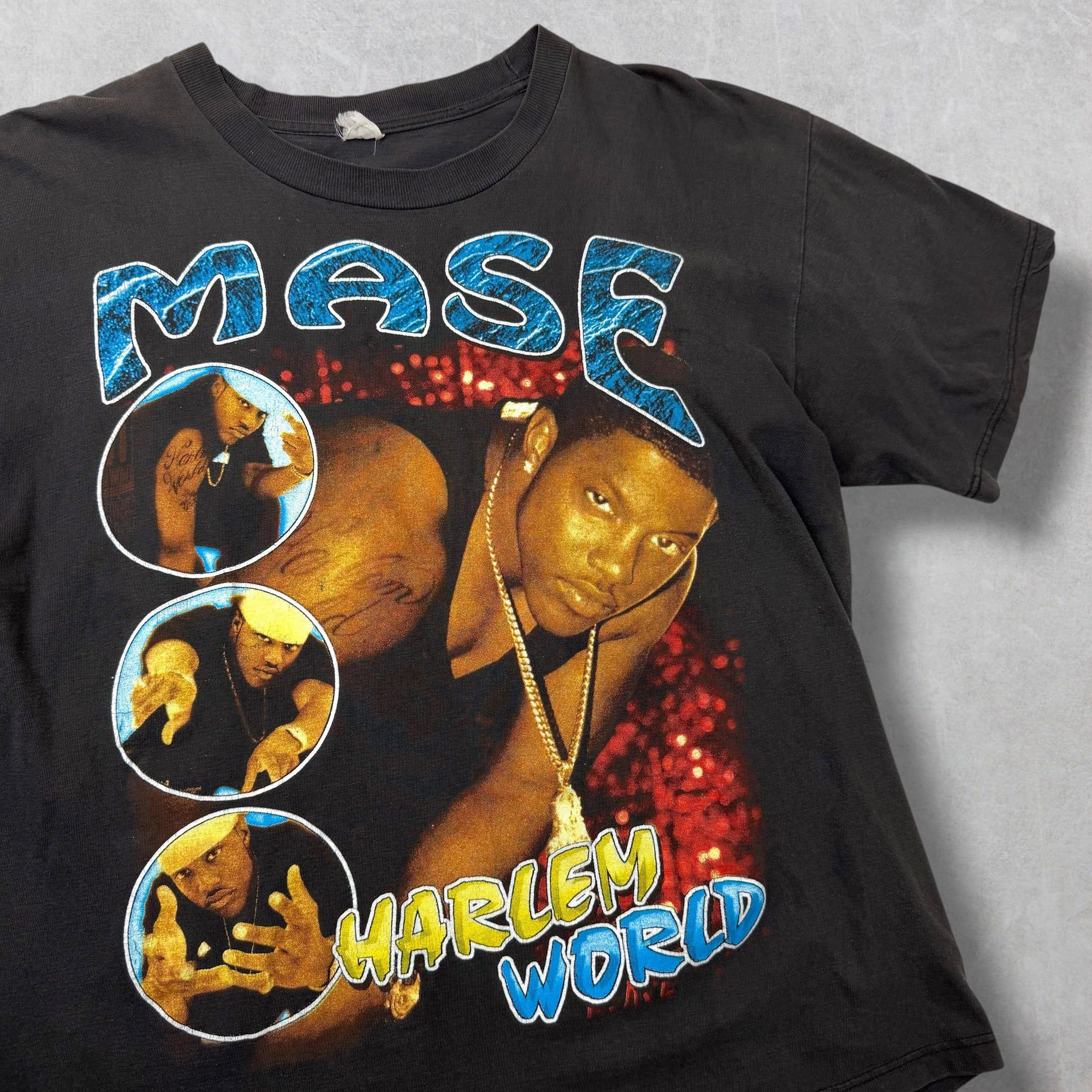 Vintage Vintage Mase Harlem World P-Diddy Rap Tee XL Size US XL / EU 56 / 4 - 3 Thumbnail