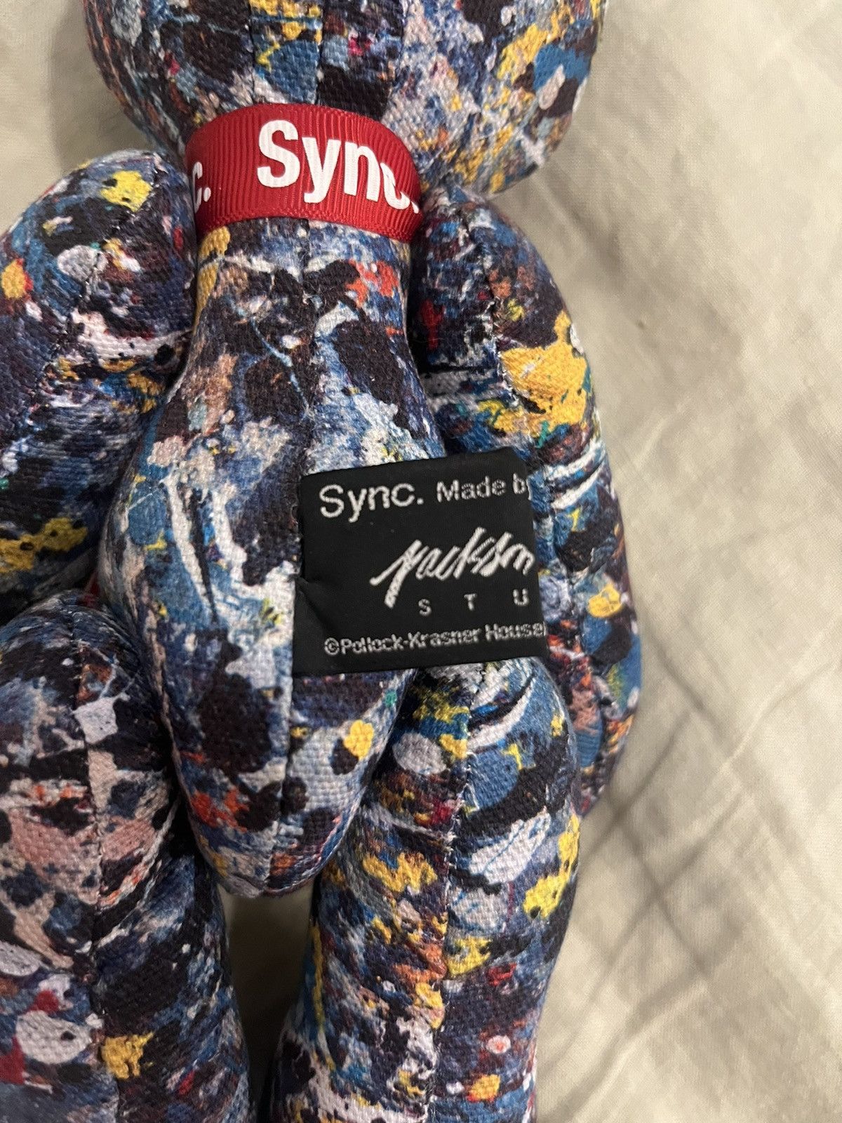 Medicom Toy Jackson Pollock Studio x Sync Bear Size ONE SIZE - 3 Thumbnail