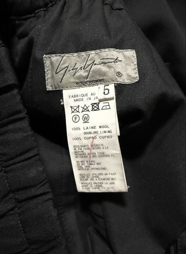 Yohji Yamamoto Pour Homme Wrap Pants Detachable Skirt Size US 33 - 3 Thumbnail