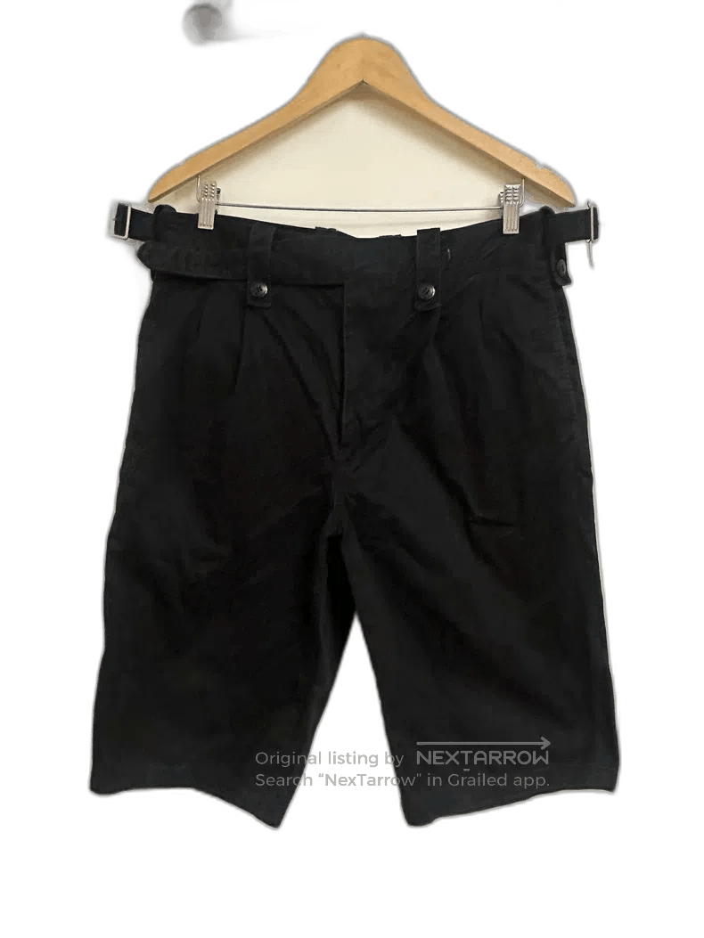 Junya Watanabe Junya Watanabe Men's Black Shorts M Size US 30 / EU 46 - 1 Thumbnail