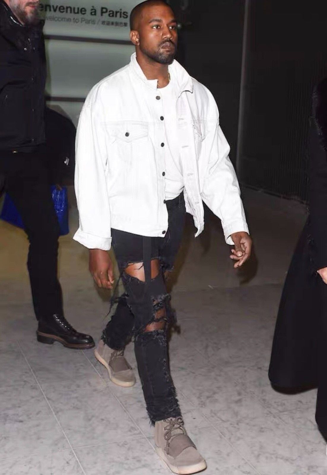 Yeezy yeezy season 5 denim jacket Size US S / EU 44-46 / 1 - 3 Thumbnail