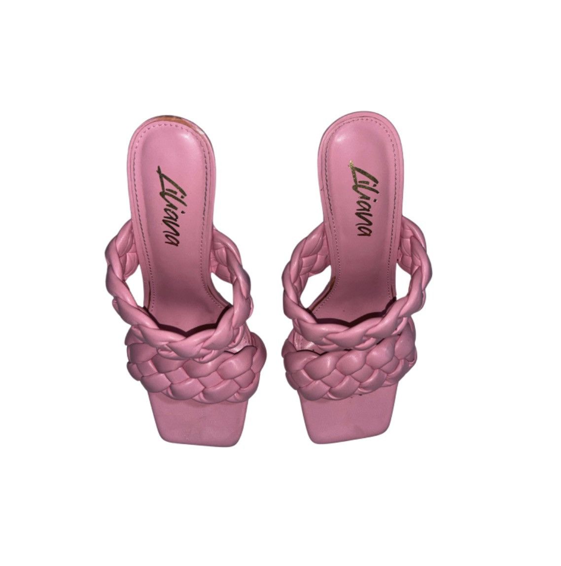 Other Light Pink Braid Heel Size 7 1/2 fits like a 7 Size US 7.5 / IT 37.5 - 1 Thumbnail