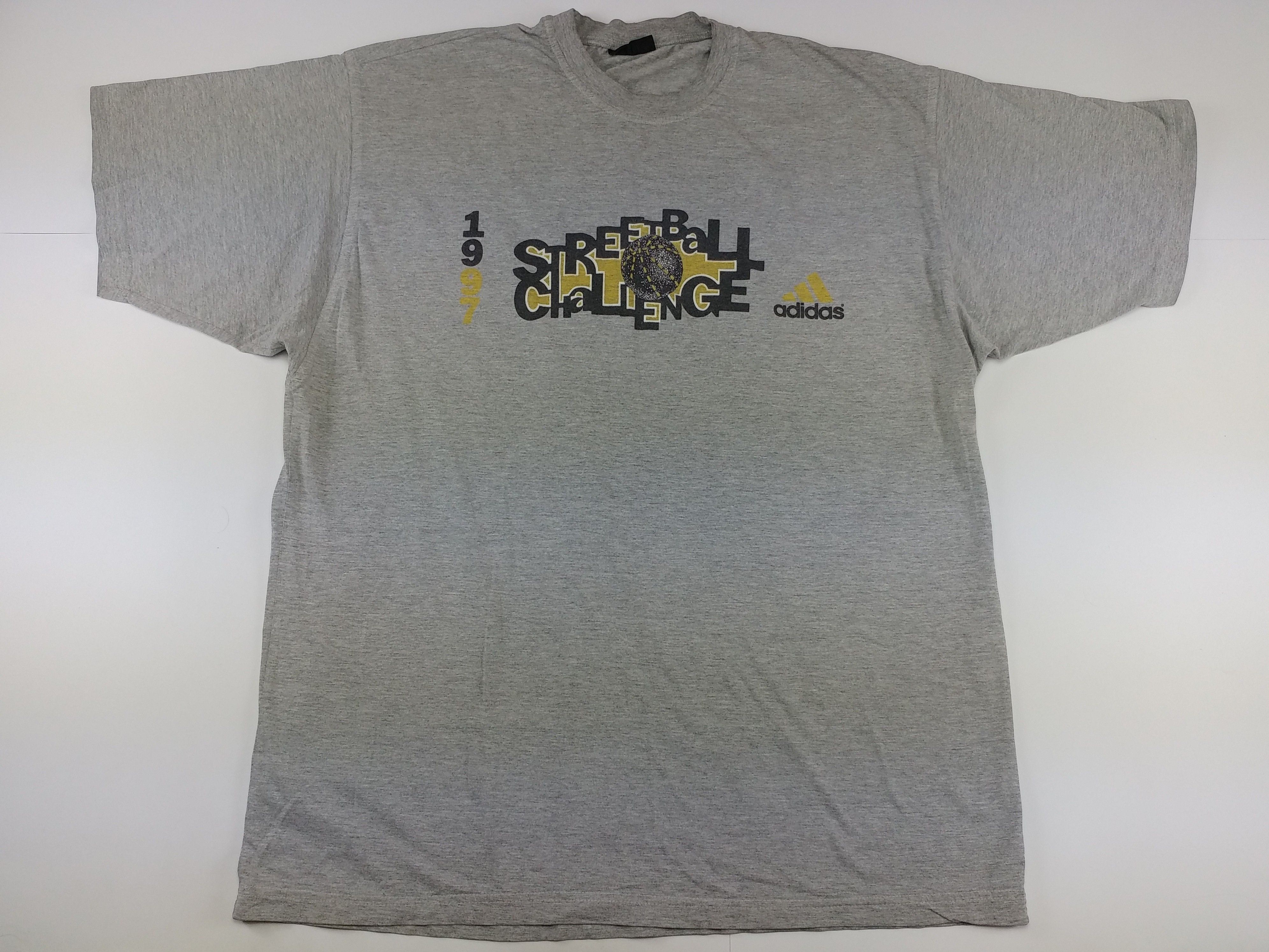 Adidas Adidas Streetball Challenge t-shirt, 1997 Germany, vintage L Size US L / EU 52-54 / 3 - 1 Thumbnail
