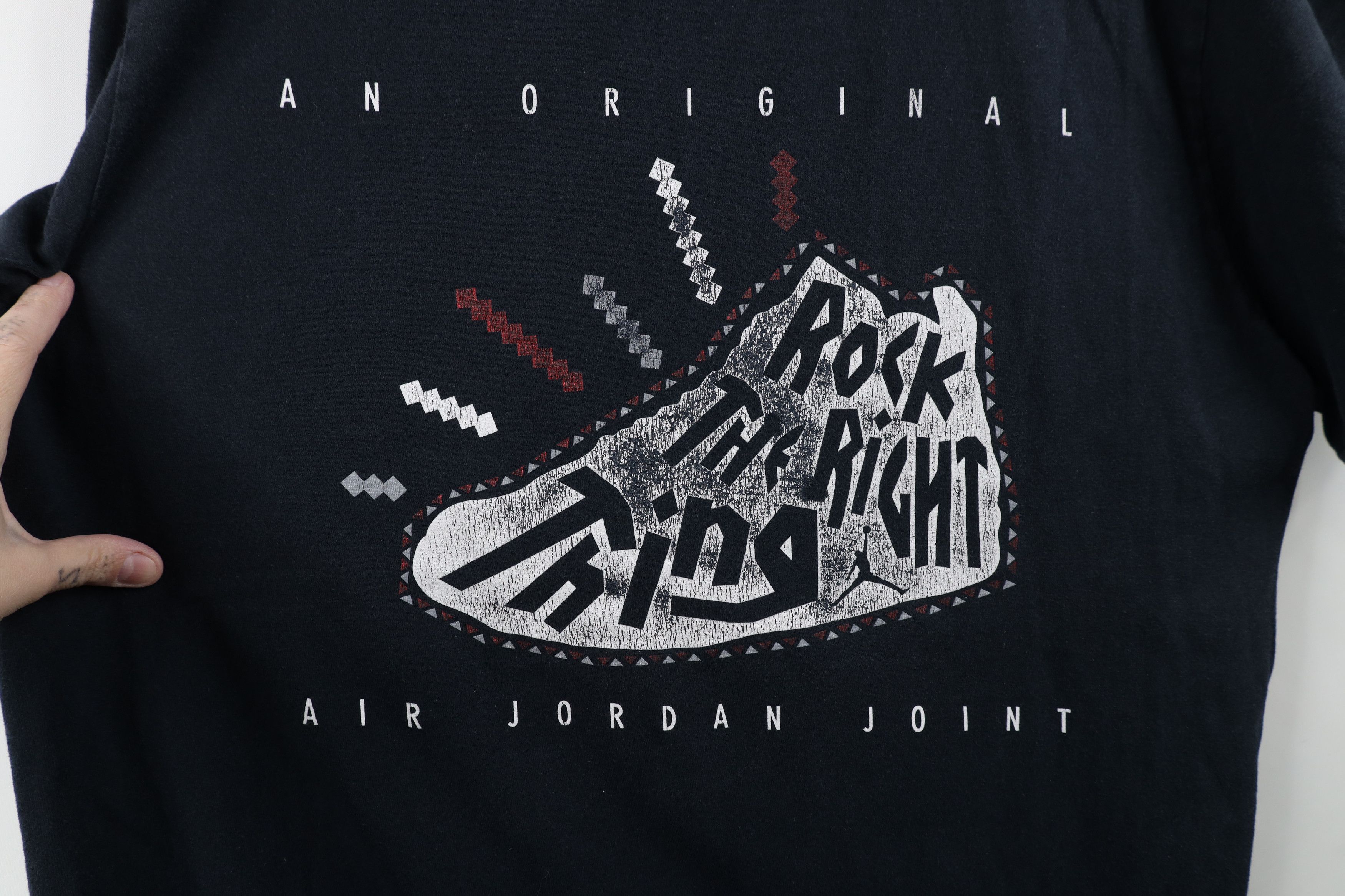 Nike × Vintage Nike Air Jordan Rock The Right Thing Mars Spike Lee T-Shirt Size US L / EU 52-54 / 3 - 4 Thumbnail