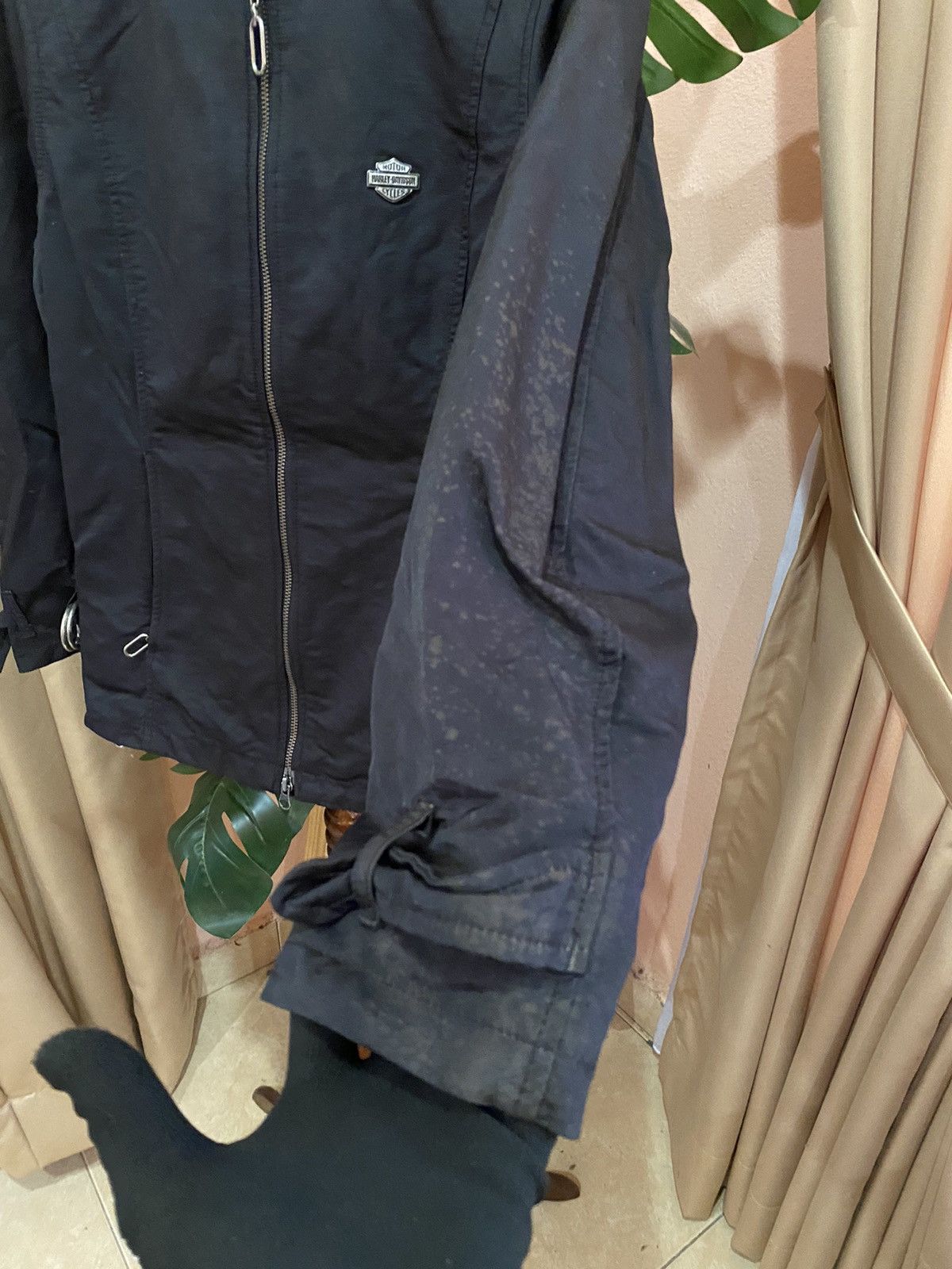 Harley Davidson Harley-Davidson Women’s Black Riding Jacket Size US XS / EU 42 / 0 - 6 Thumbnail