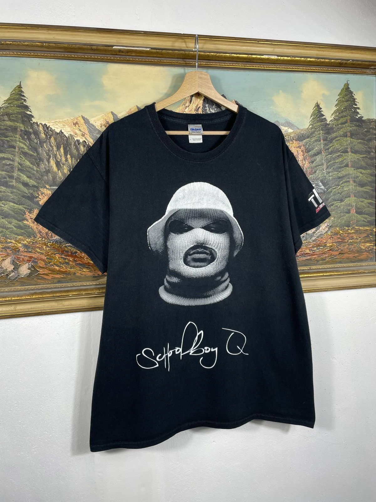 Kendrick Lamar × Rap Tees × Top Dawg Entertainment Schoolboy Q Oxymoron Tshirt Tee Baggy Loose Hiphop Rapper Size US L / EU 52-54 / 3 - 3 Thumbnail