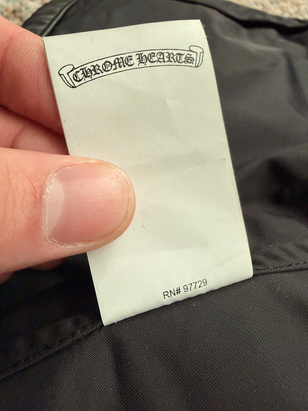 Chrome Hearts Chrome Hearts Leather Nylon Cross Patch Flooded Zip Shirt Size US M / EU 48-50 / 2 - 11 Thumbnail